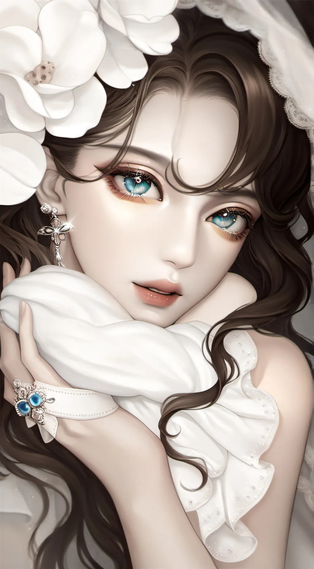 ai character: Aurora background