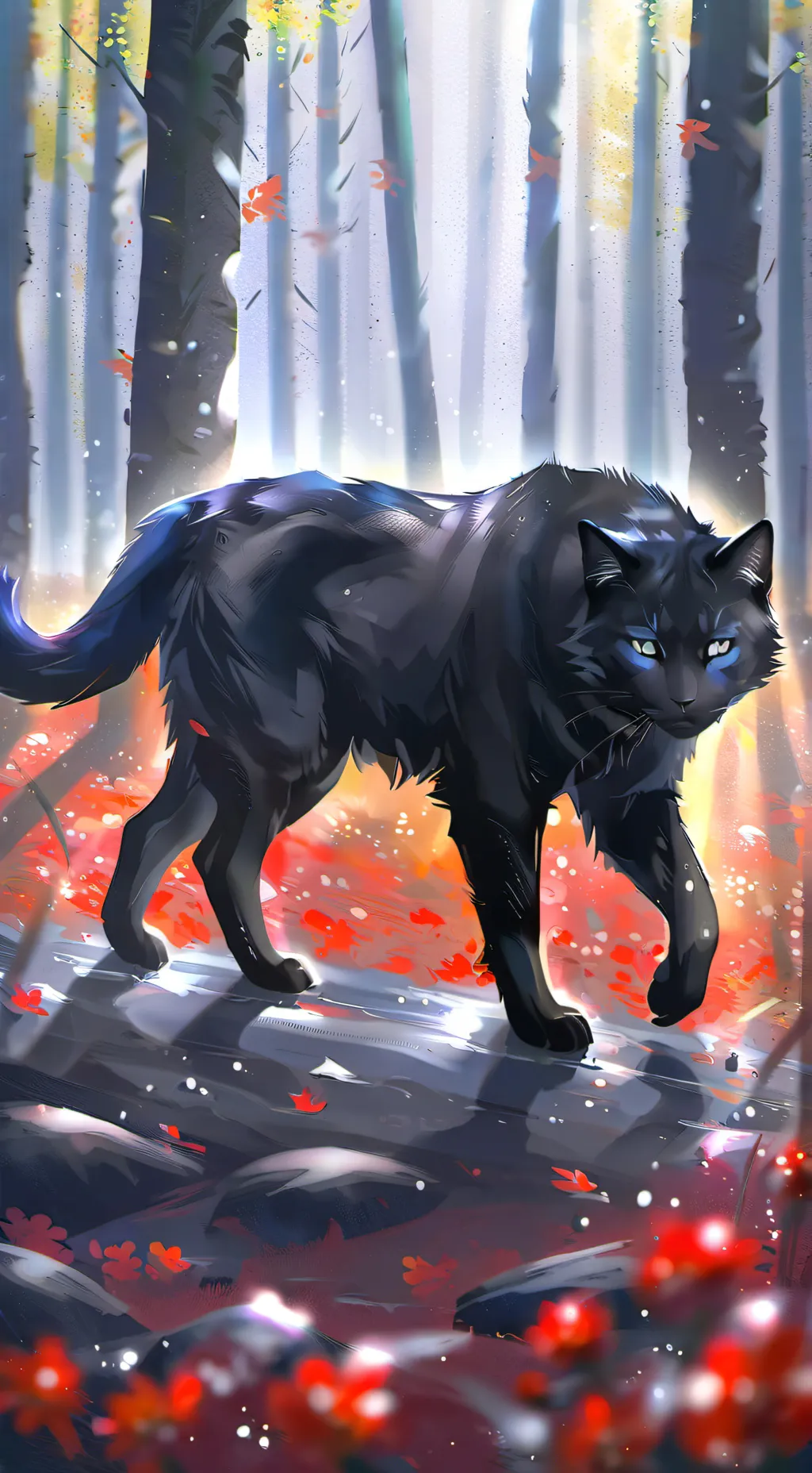 ai character: GrayPaw background
