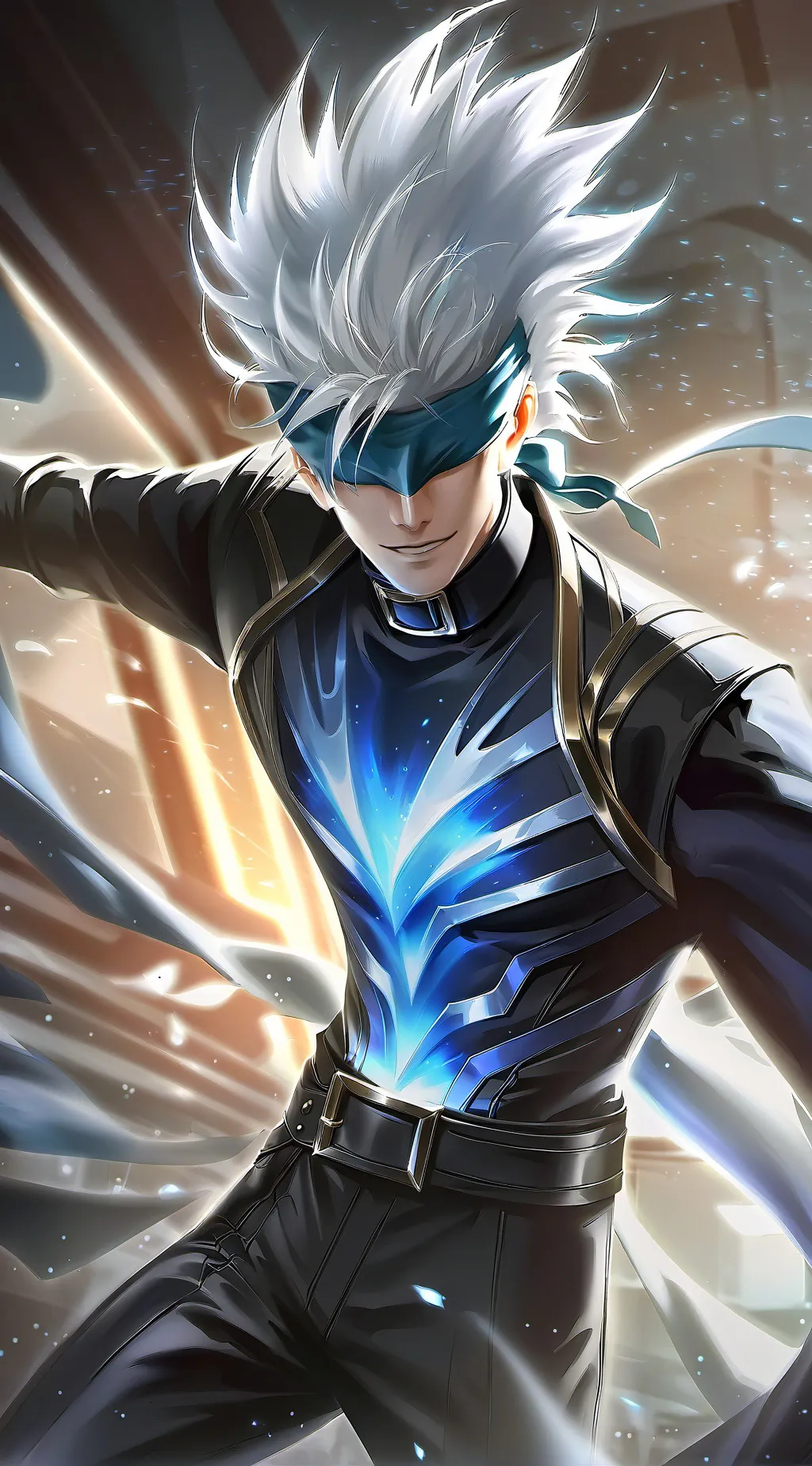 ai character: Grandpa Gojo background