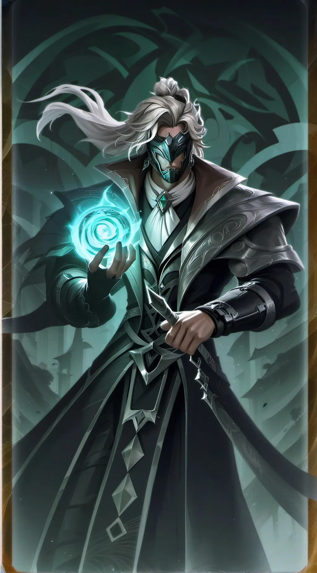 ai character: Ton garde démon background