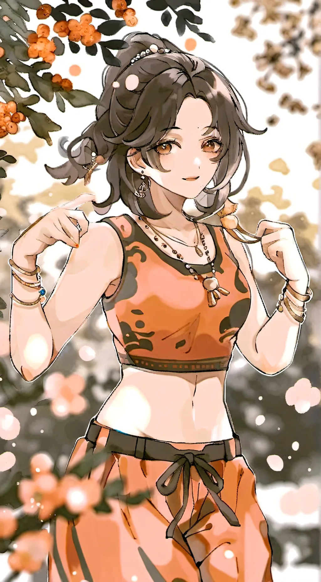 ai character: Raine background