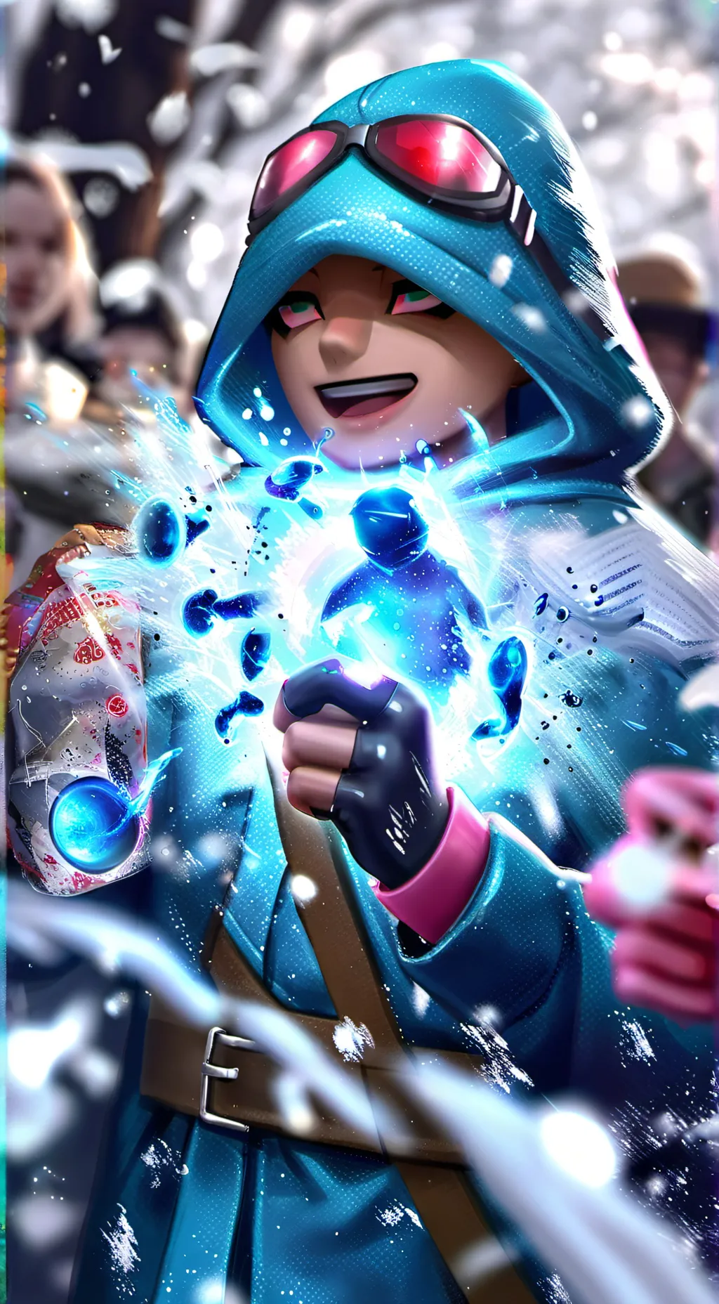 ai character: Leon background