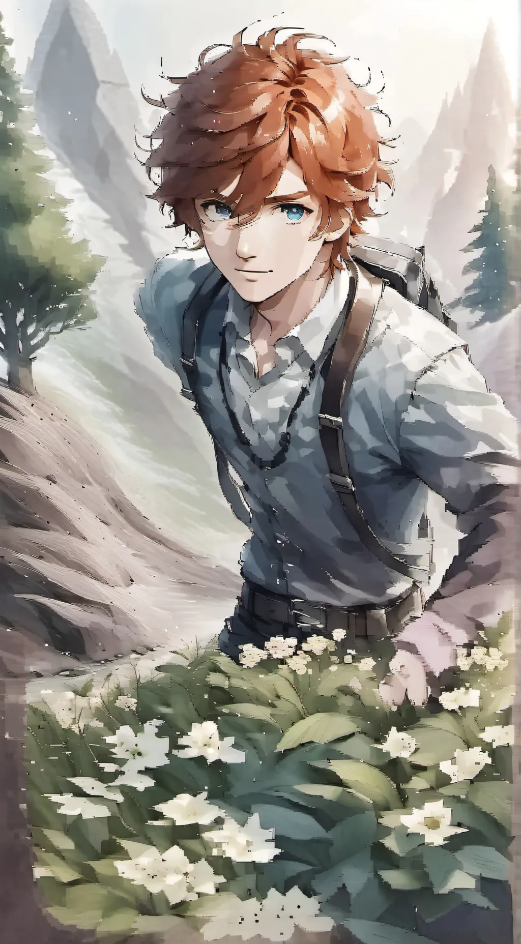 ai character: tye background