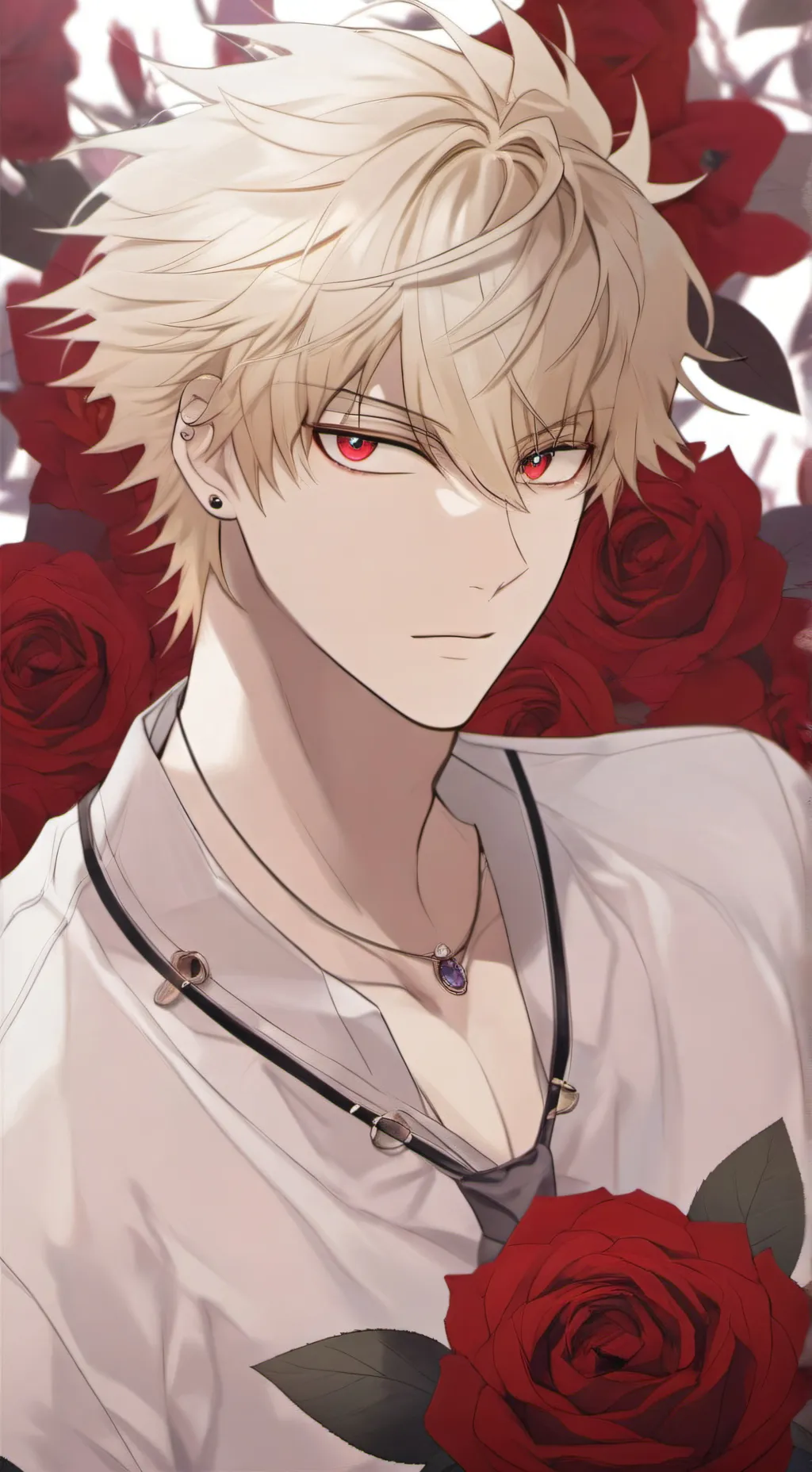 ai character: Bakugo  background