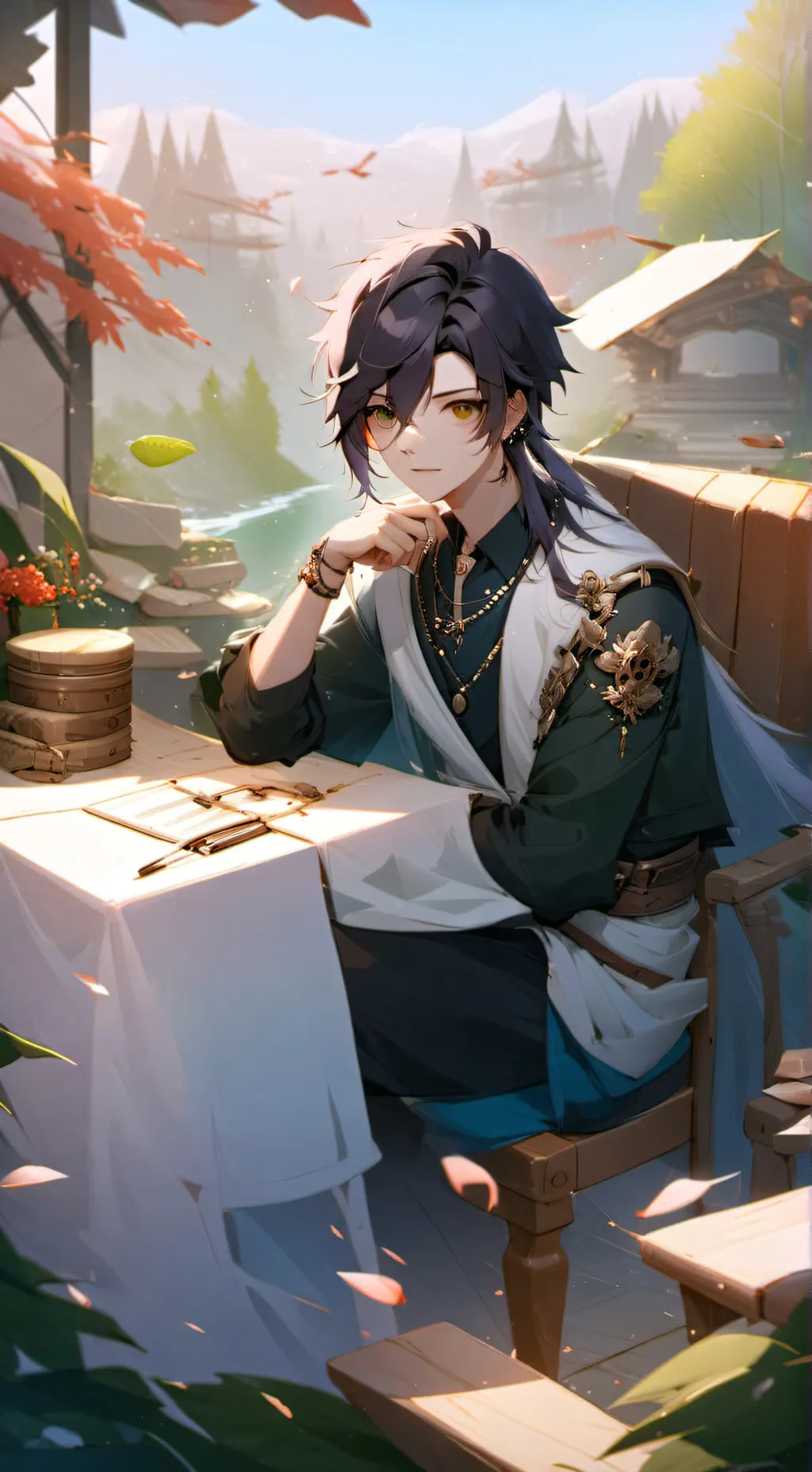 ai character: prince Alex background