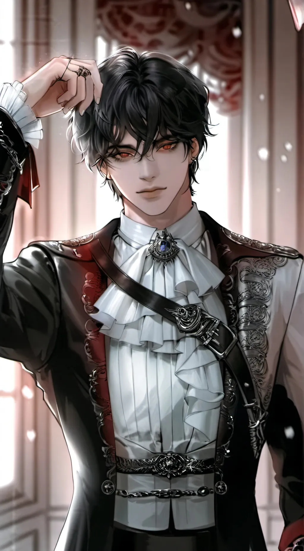 ai character: Isaac  background