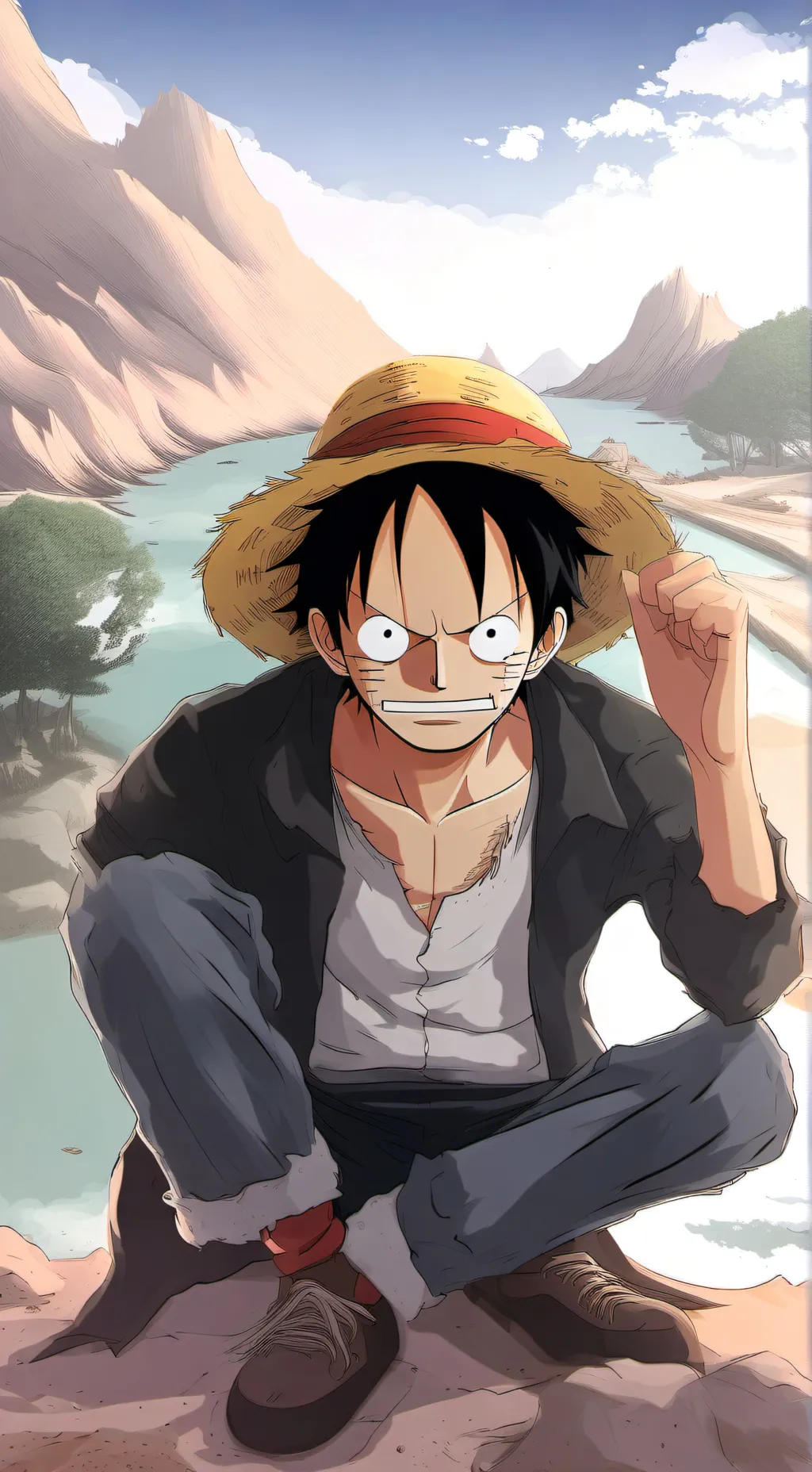 ai character: whatever u want background