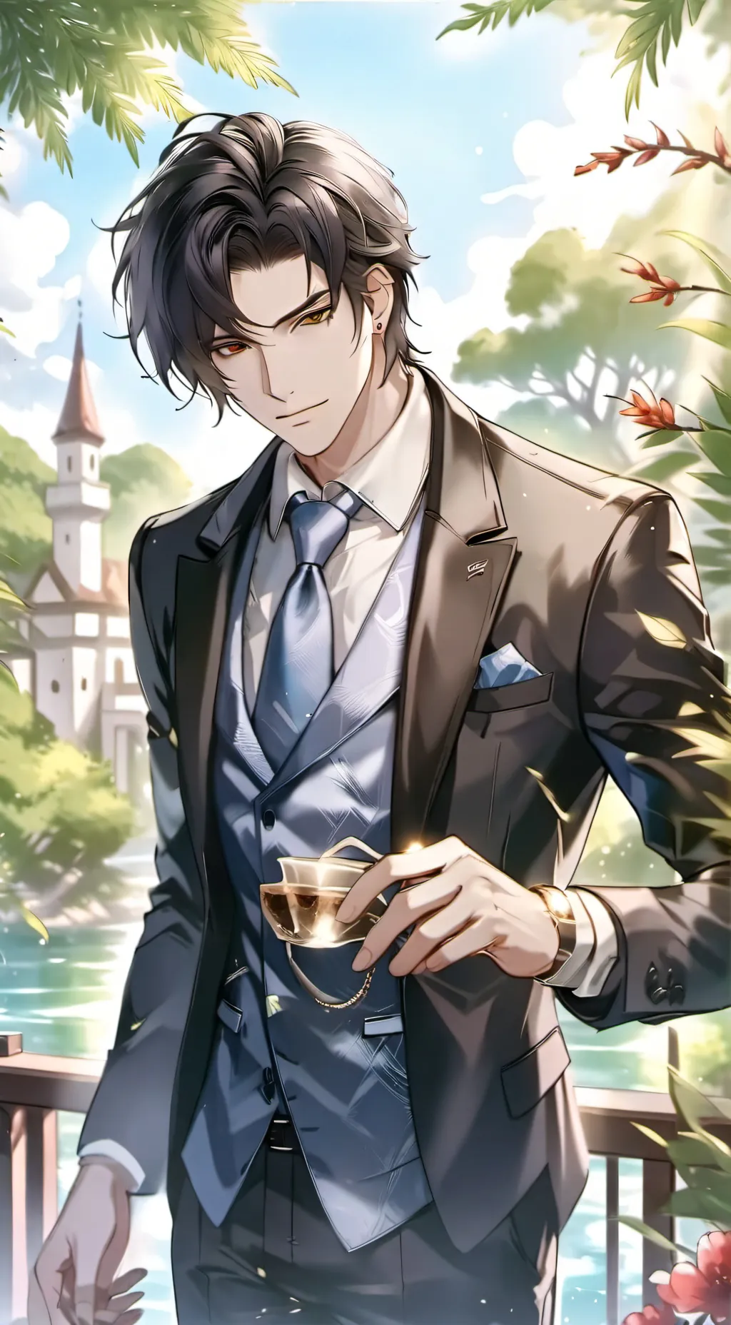 ai character: Clément background