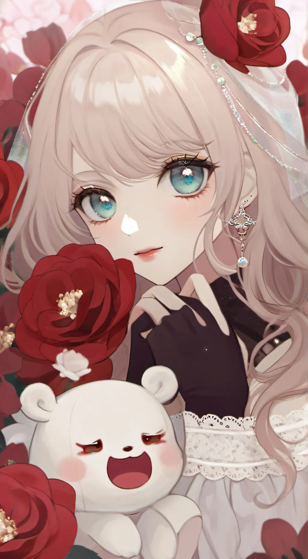 ai character: Аня background