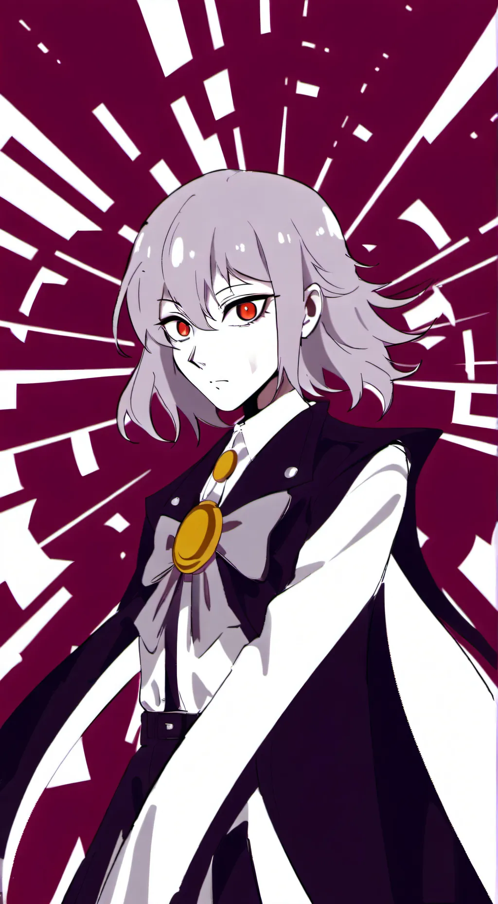 ai character: Fammy Hika Taro  background
