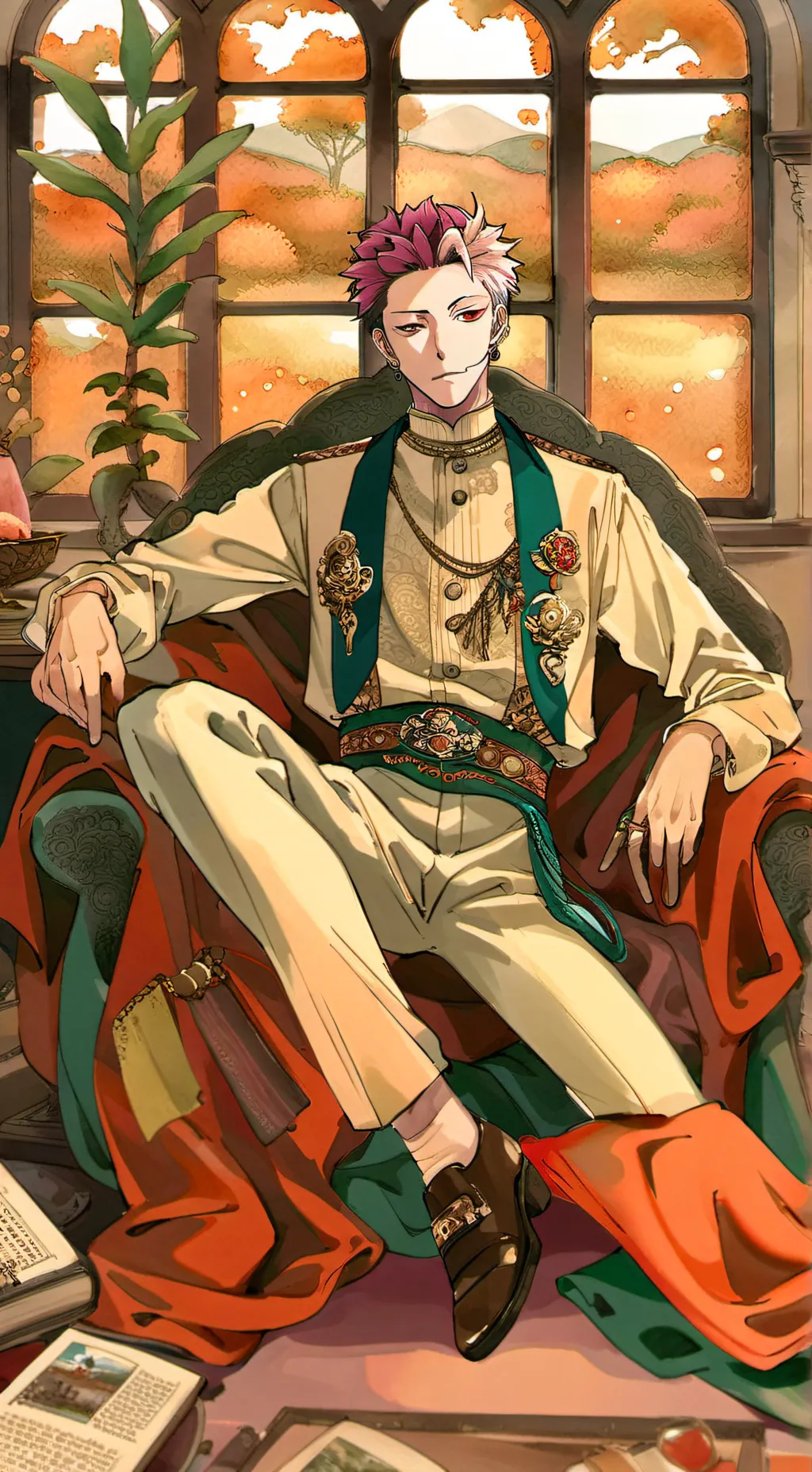 ai character: Sukuna- secuestro  background