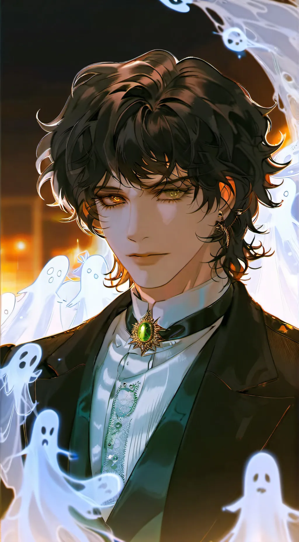 ai character: Charles Condomine background