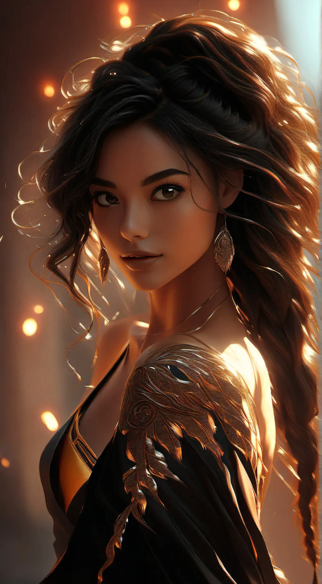 ai character: Aaliyah background