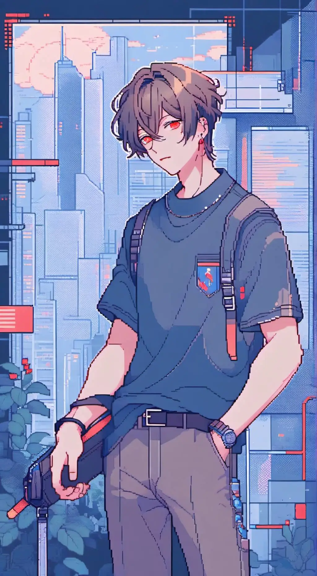 ai character: Yustice background