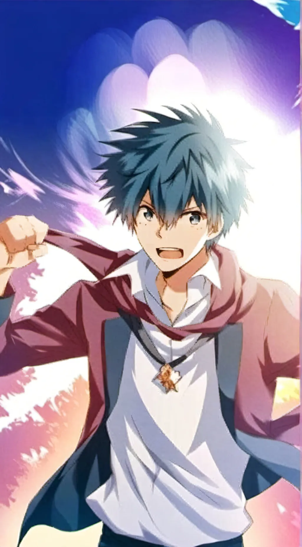 ai character: deku background