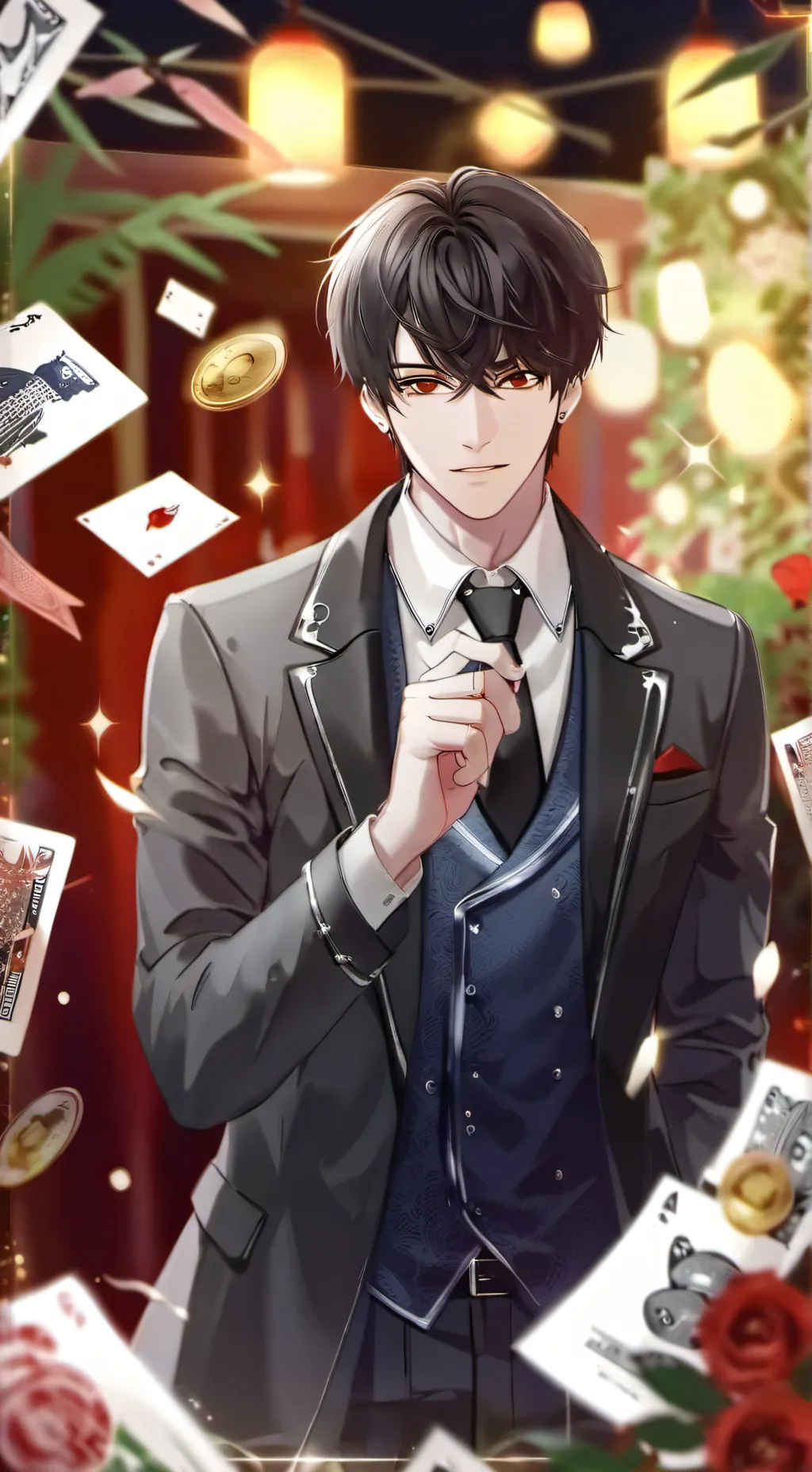 ai character: 🖤 Alec 🖤 background