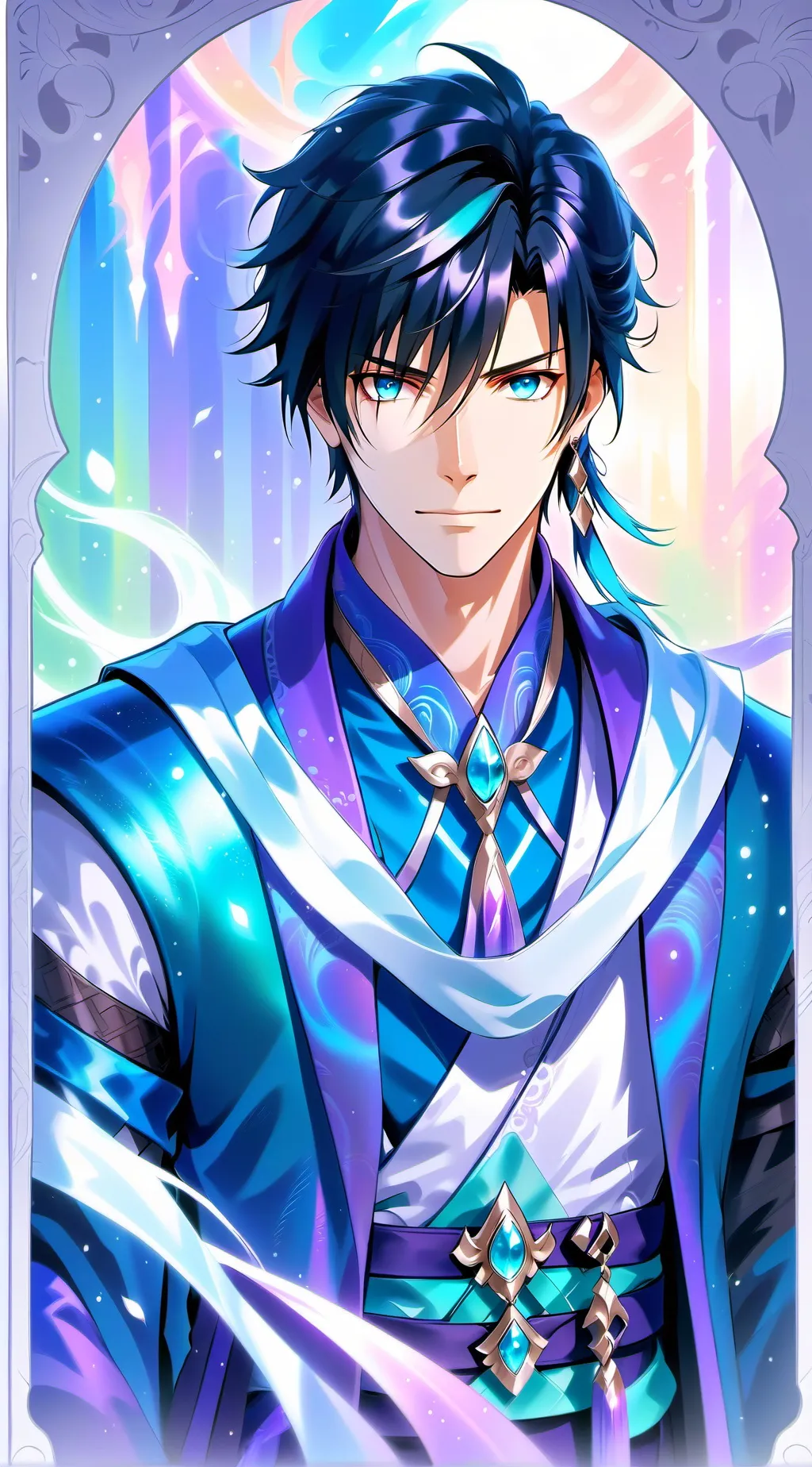 ai character: Hak  background