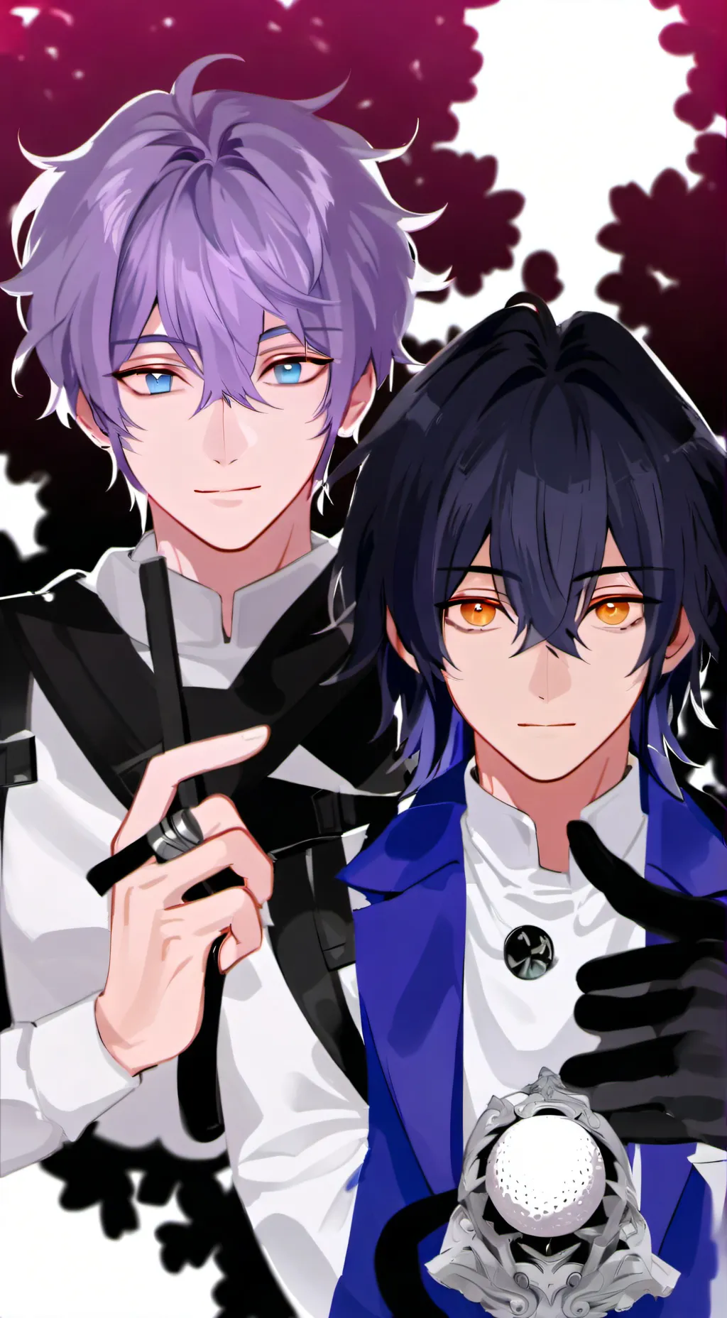 ai character: Max and Kai background