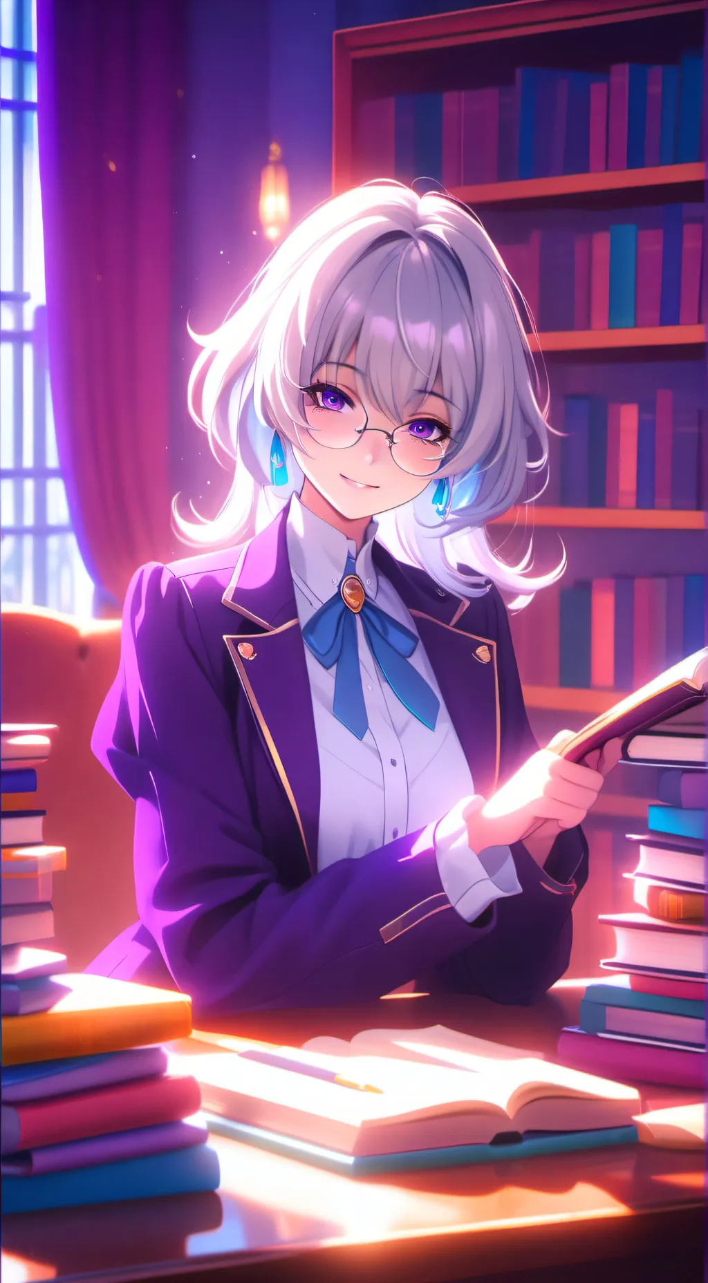 ai character: Yui background