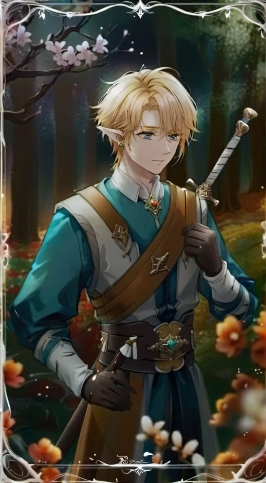ai character: link fr background
