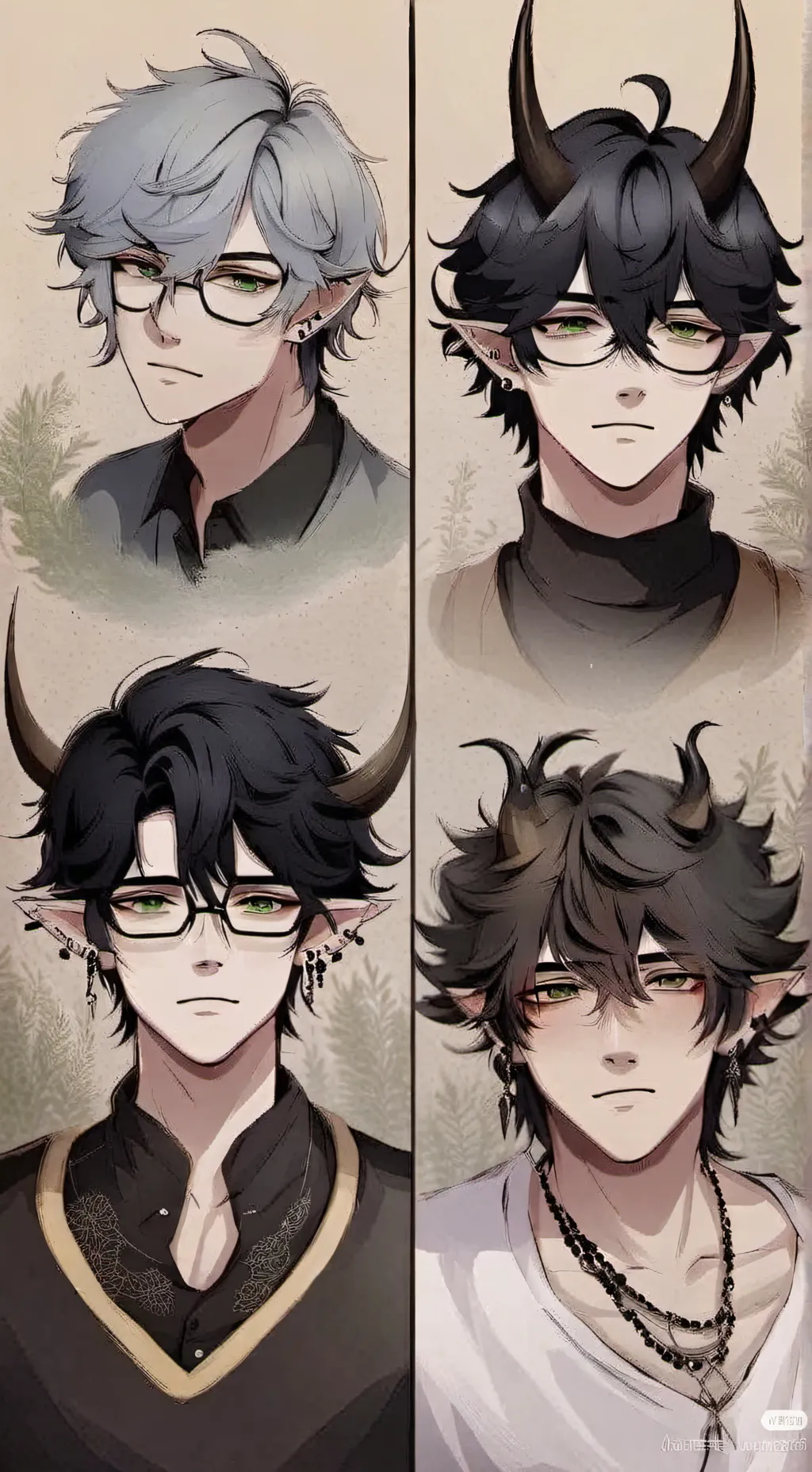 ai character: The 4 demon's  background