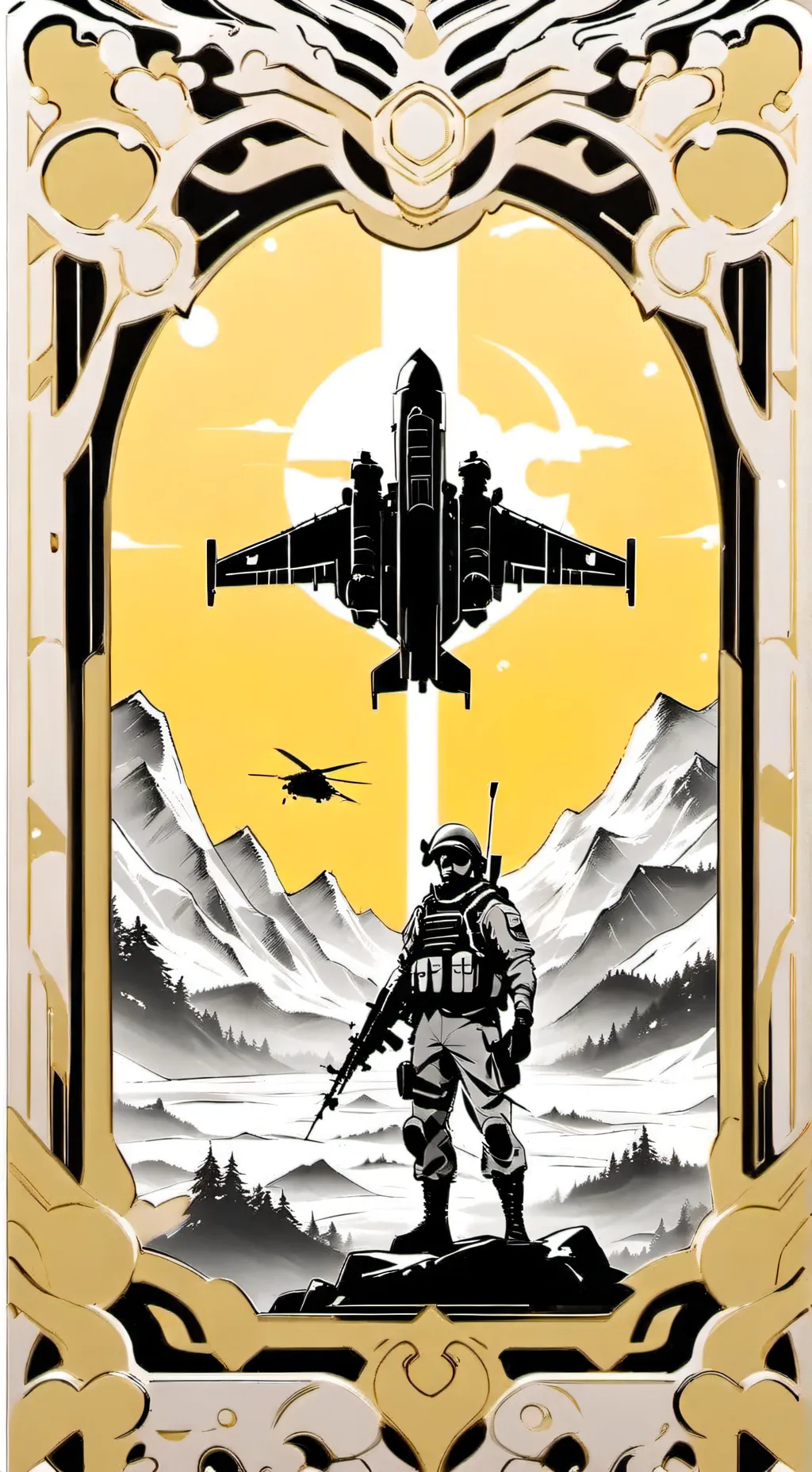 ai character: Swat 001 background
