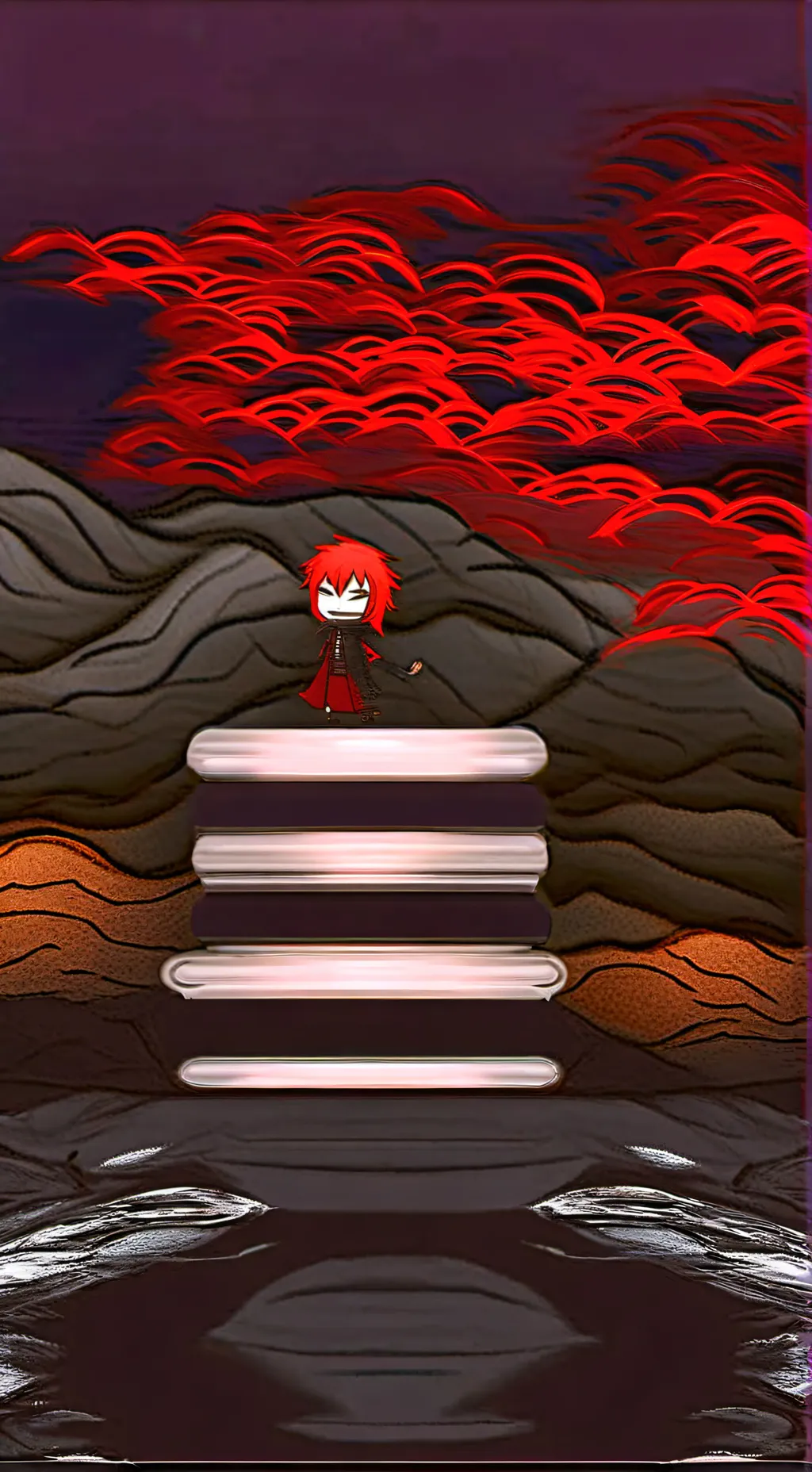 ai character: Me (but female) background