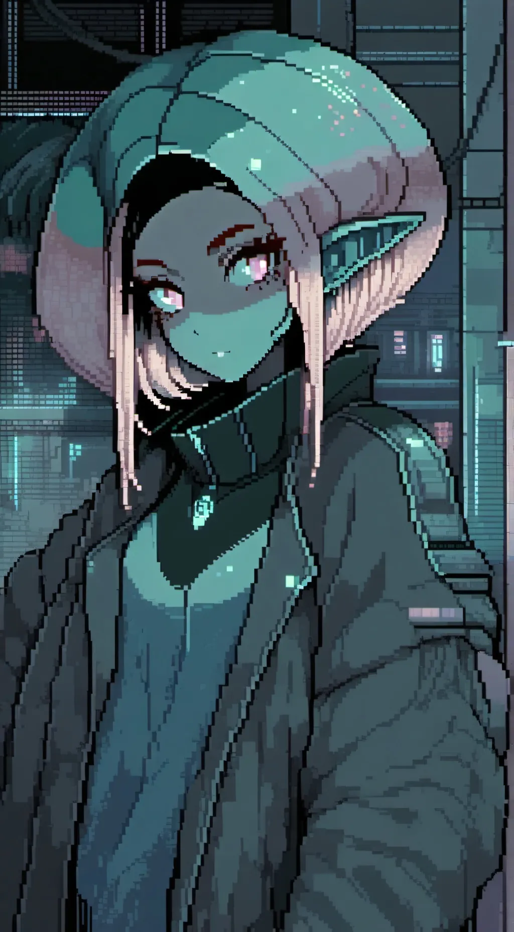 ai character: yandare  background