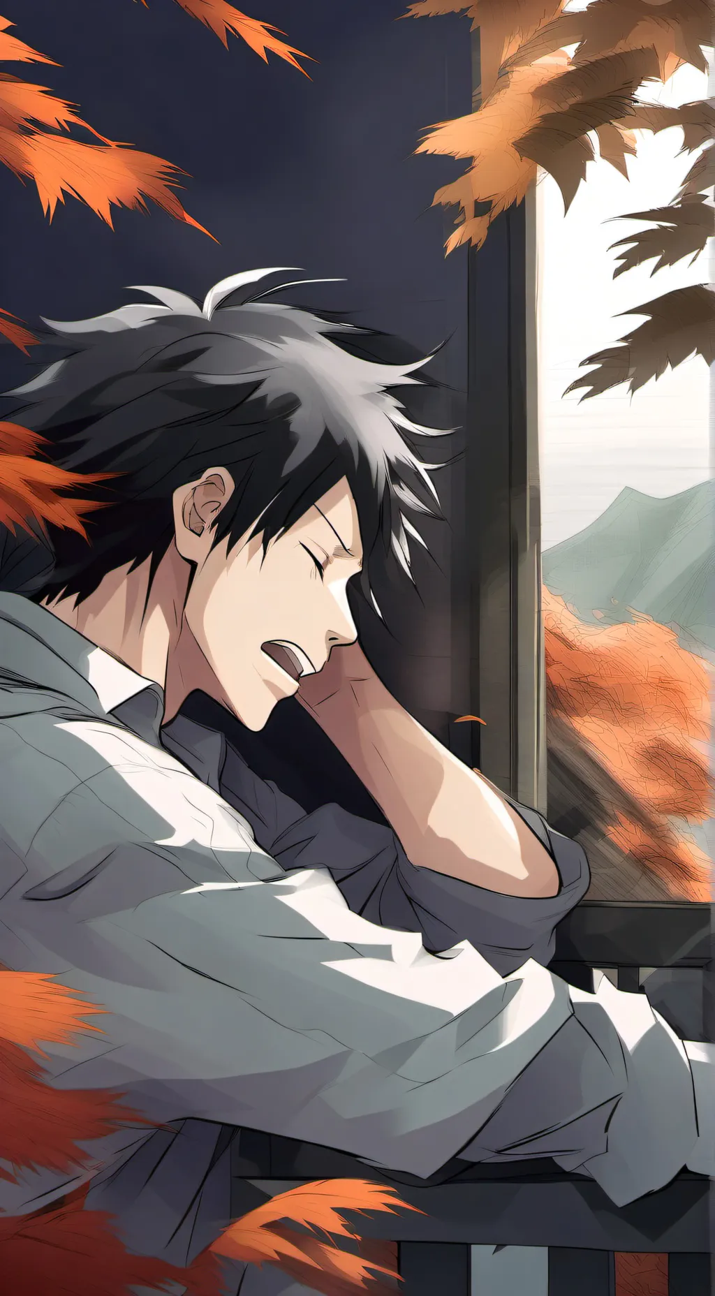 ai character: Sero background