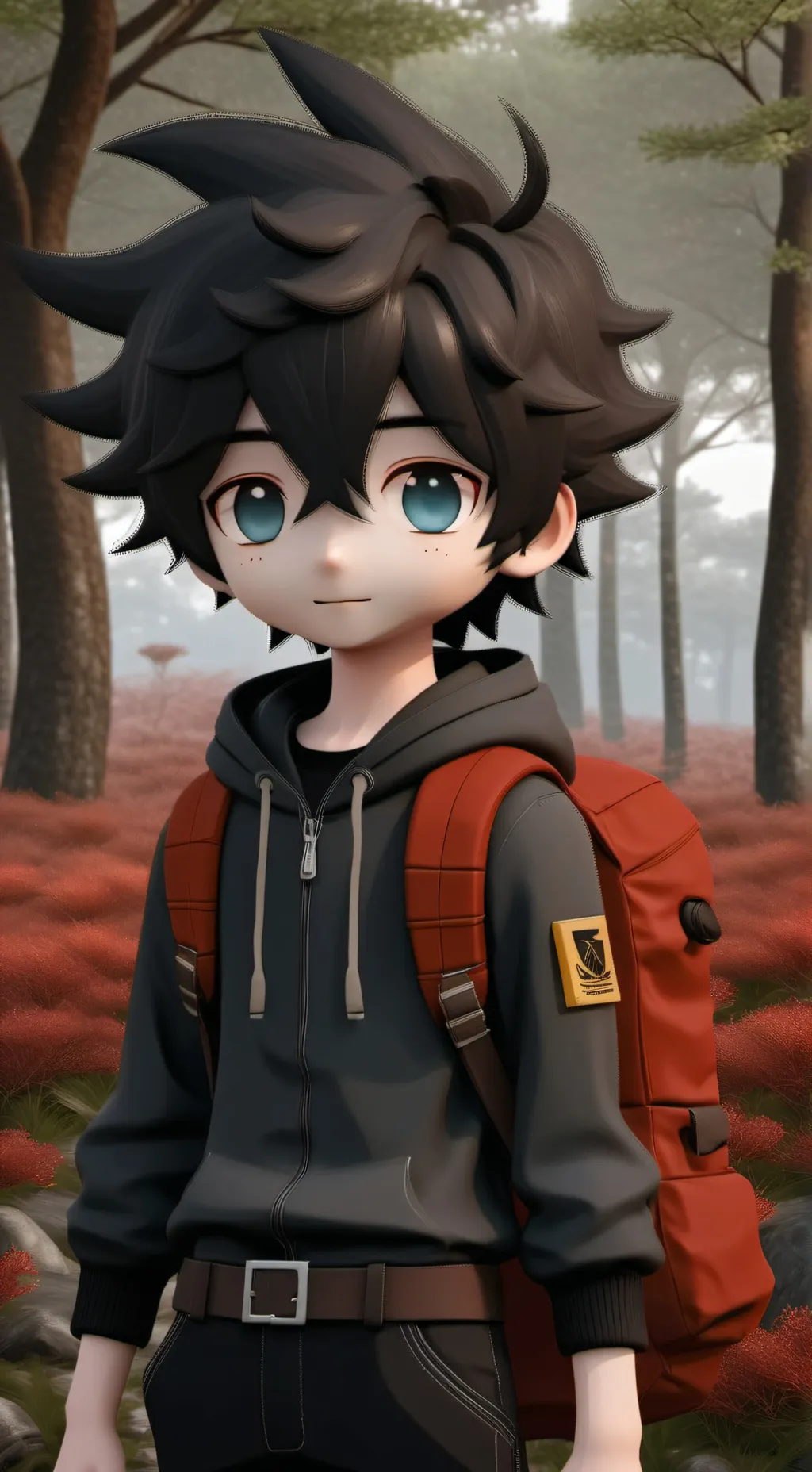 ai character: sann background