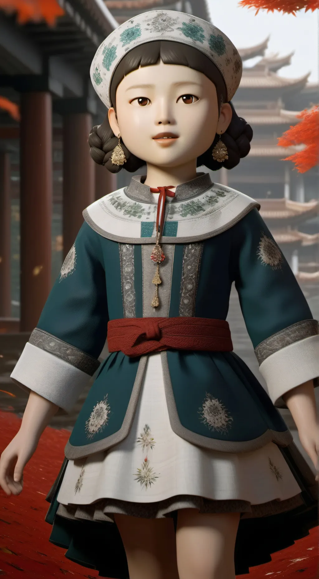 ai character: Season 2 squidgame background