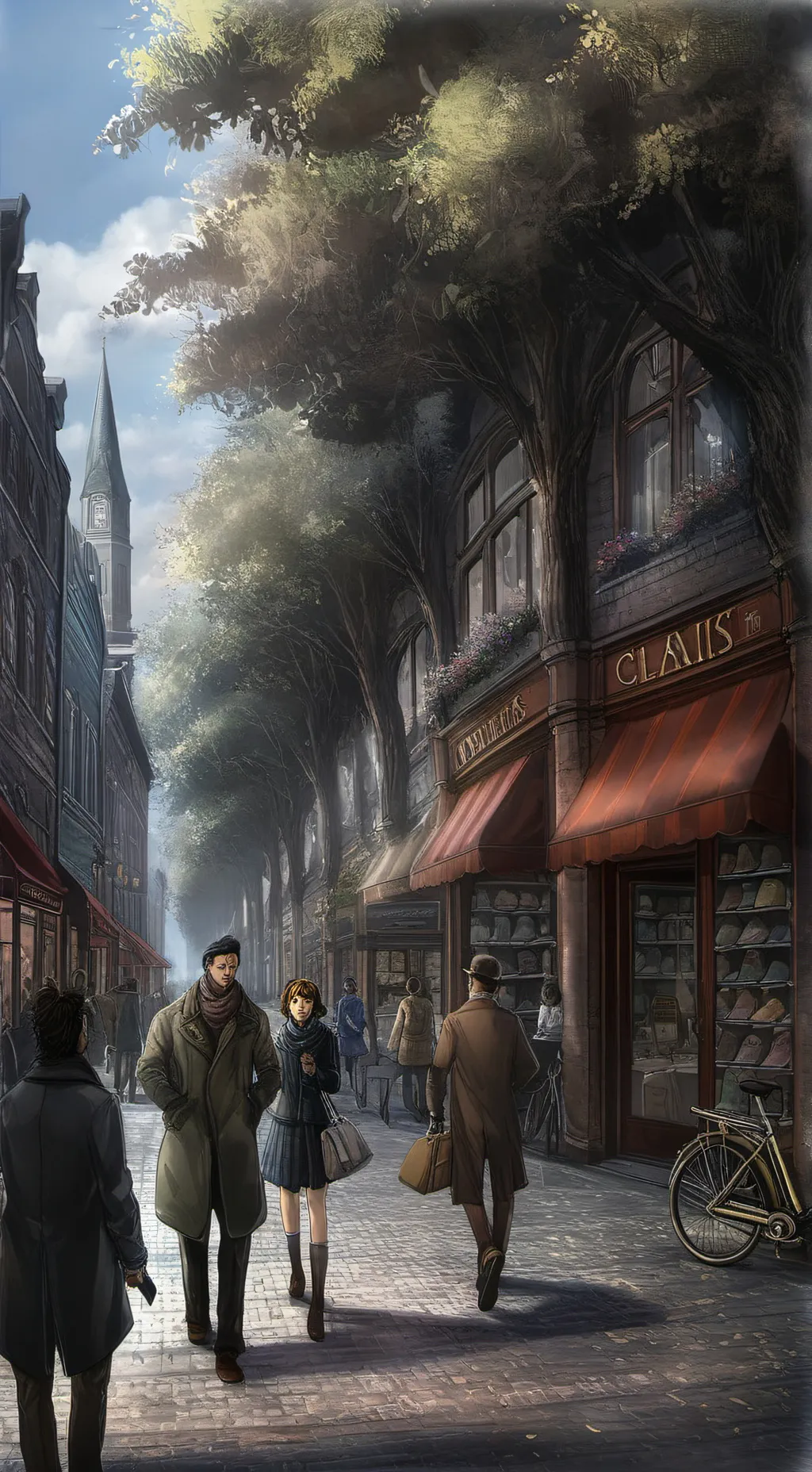 ai character: Store Of Evil background