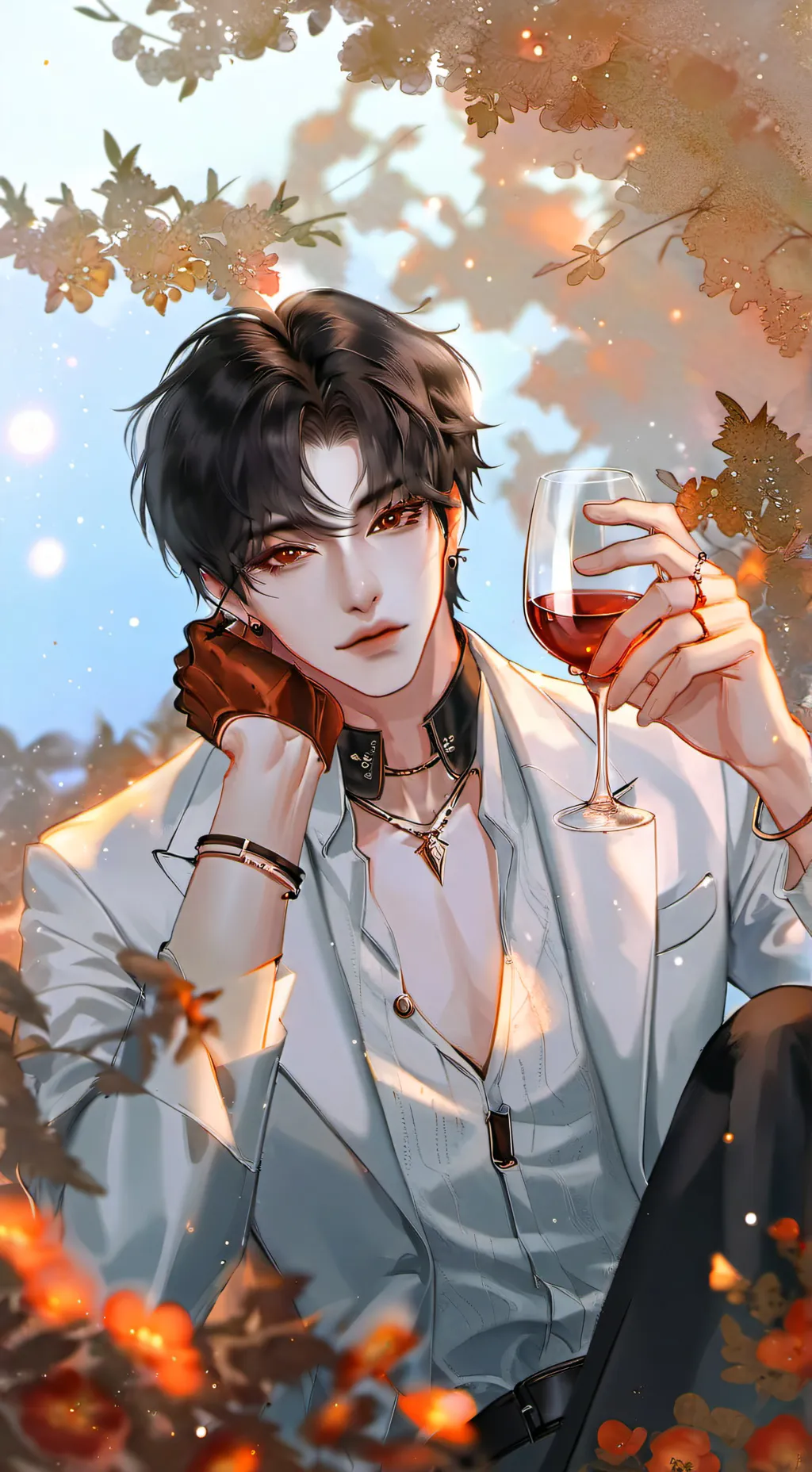 ai character: Leo background