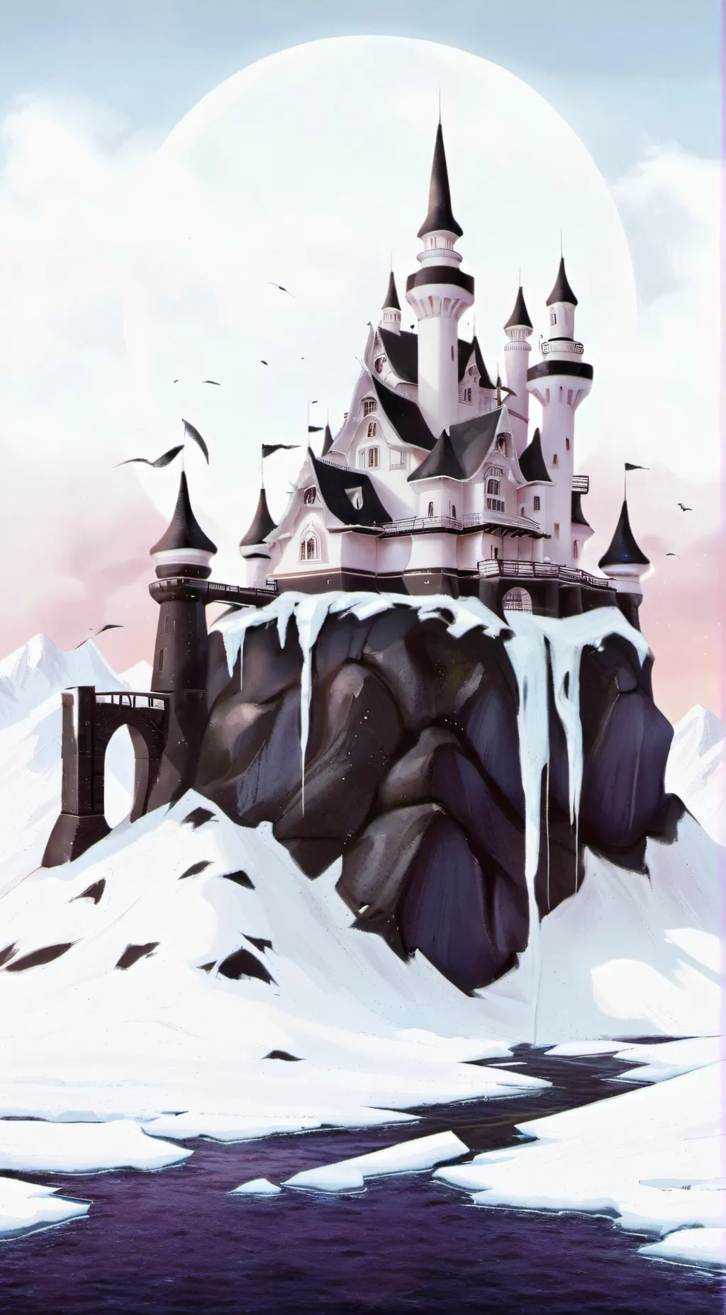 ai character: descendants  background