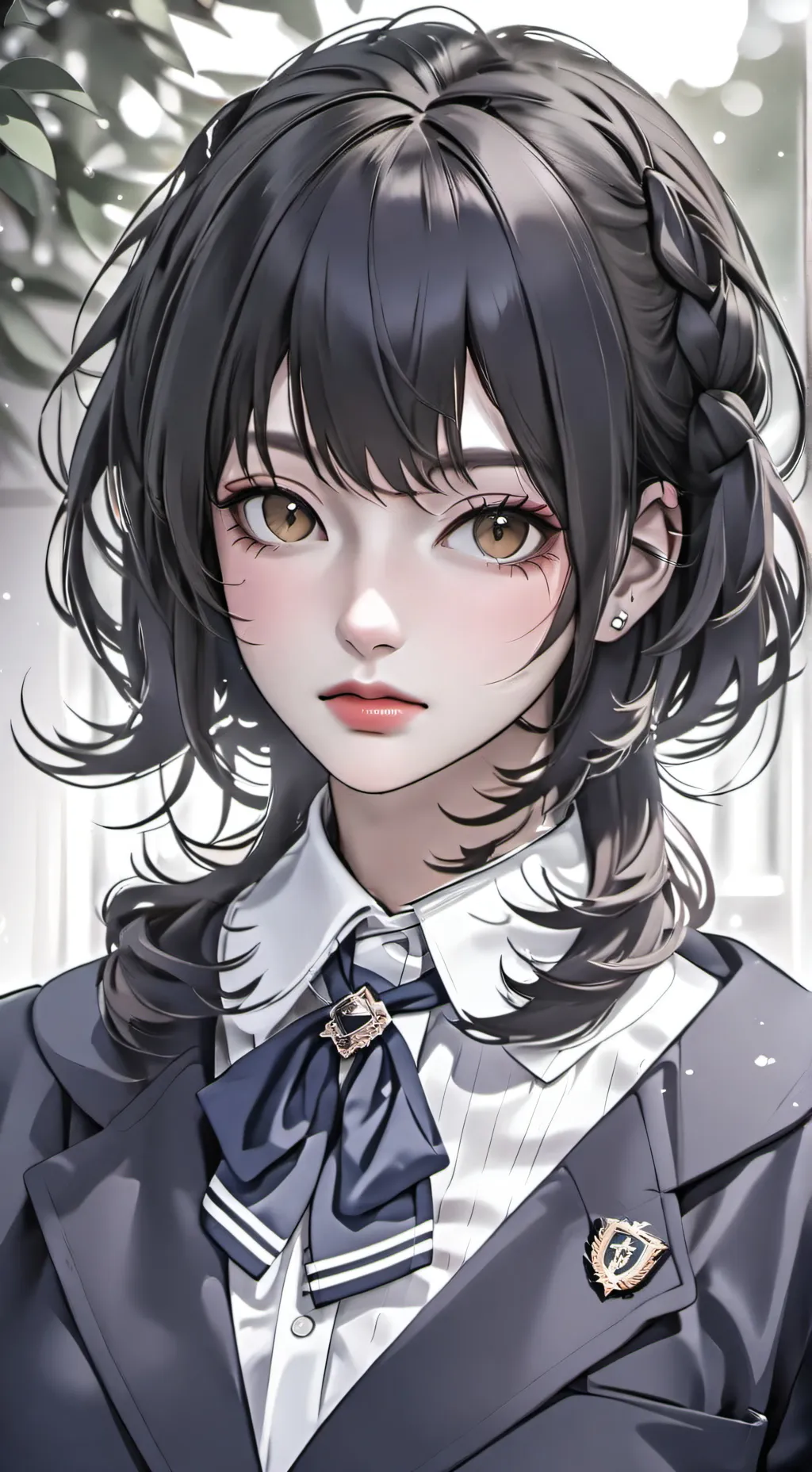 ai character: Kaede  background