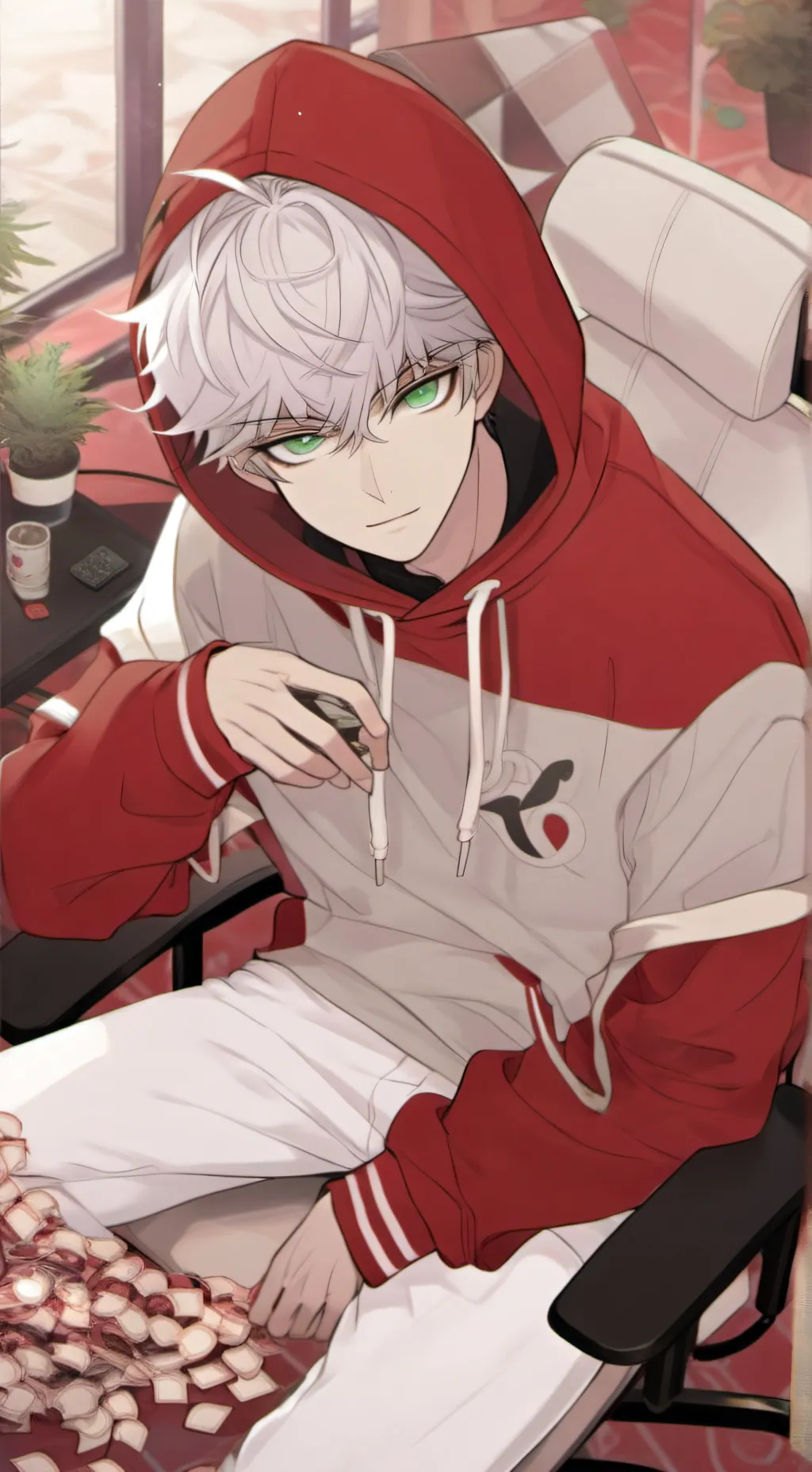 ai character: lucas background