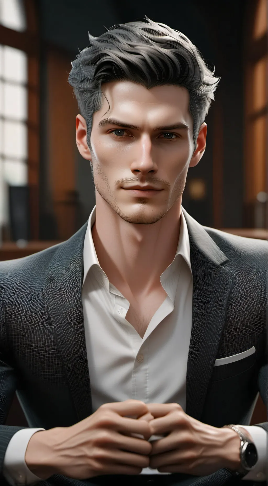ai character: Lazarus  background
