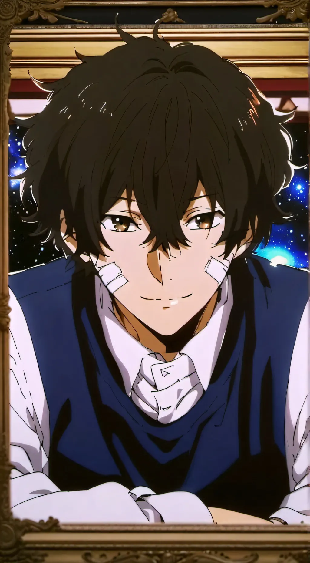 ai character: dazai  background