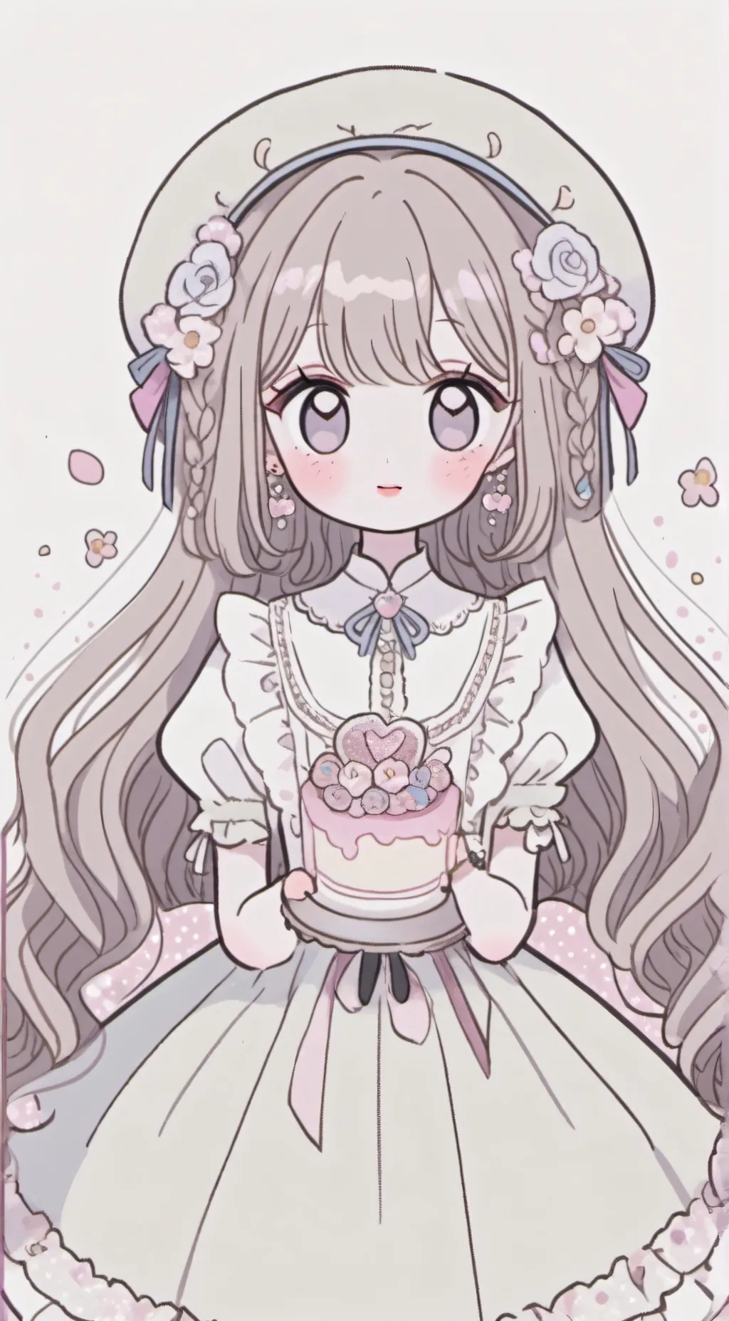 ai character: dreamy background