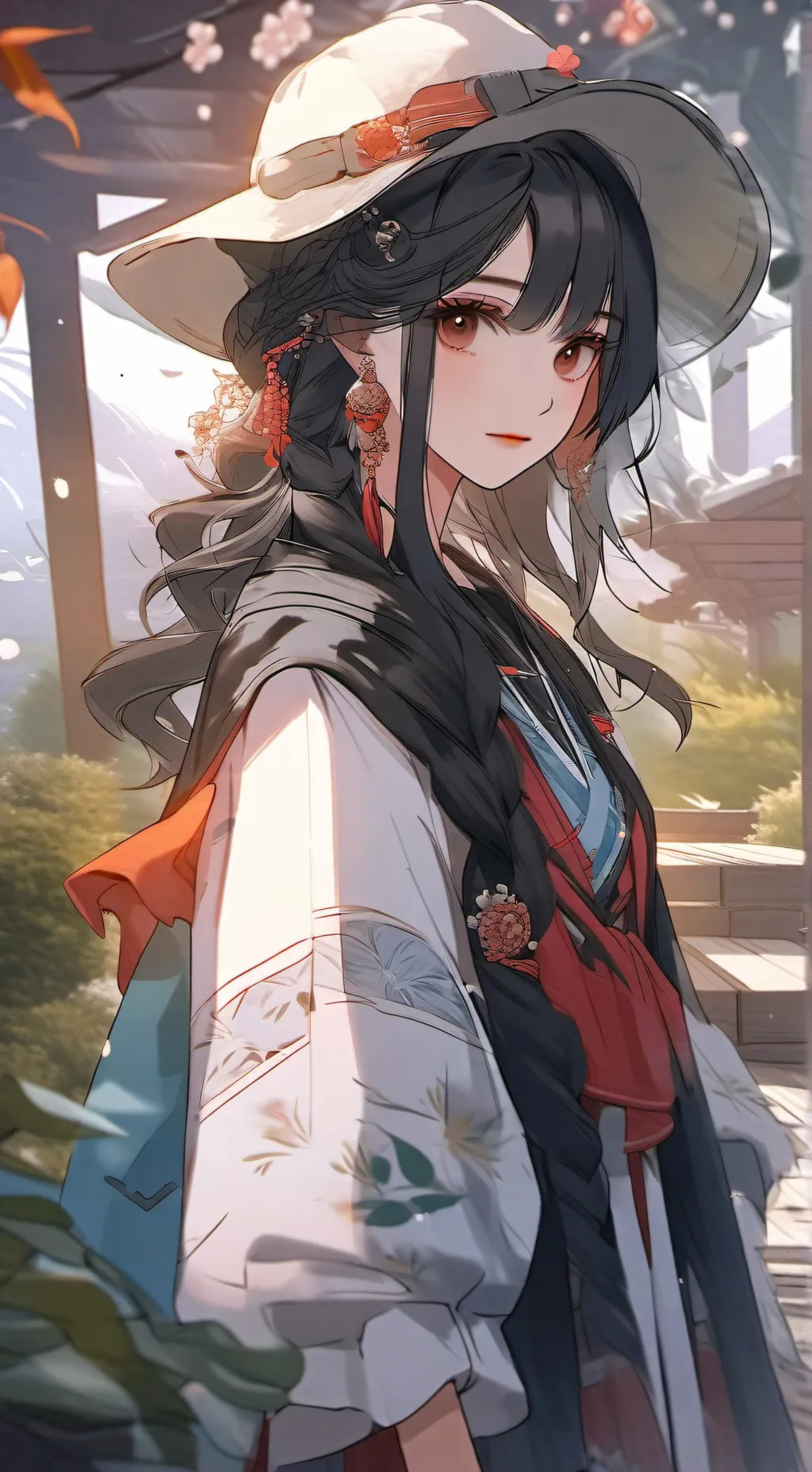 ai character: Katy background