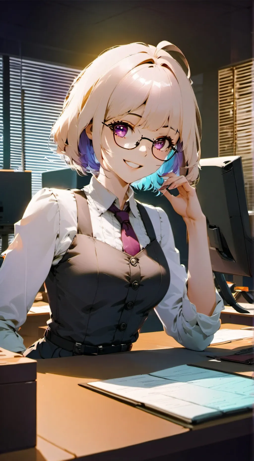 ai character: Mei background