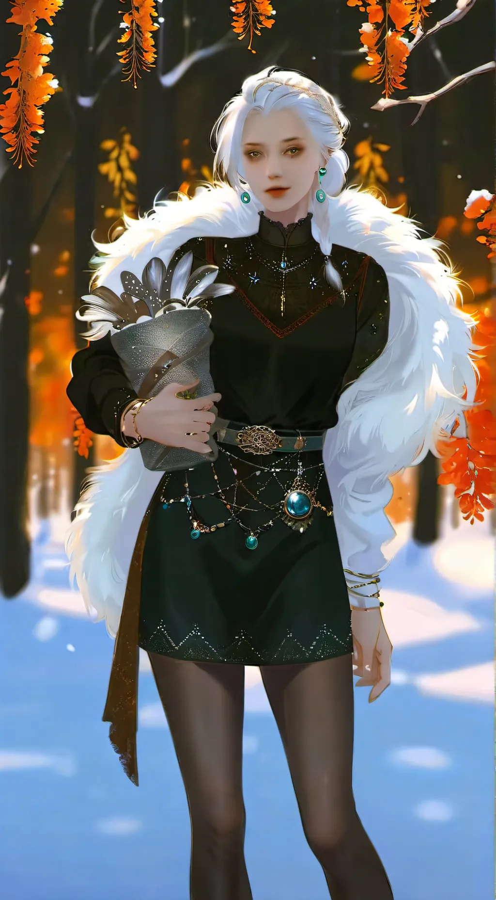 ai character: Морфос background