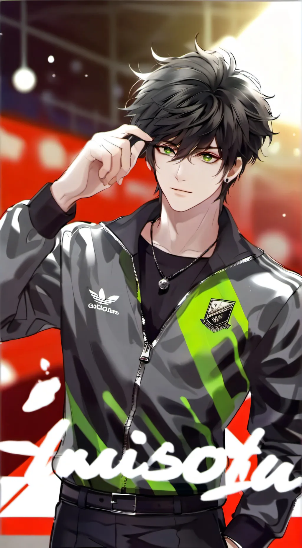 ai character: Erick  background