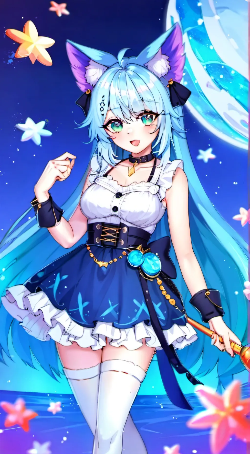 ai character: Mewsicalmiqo background