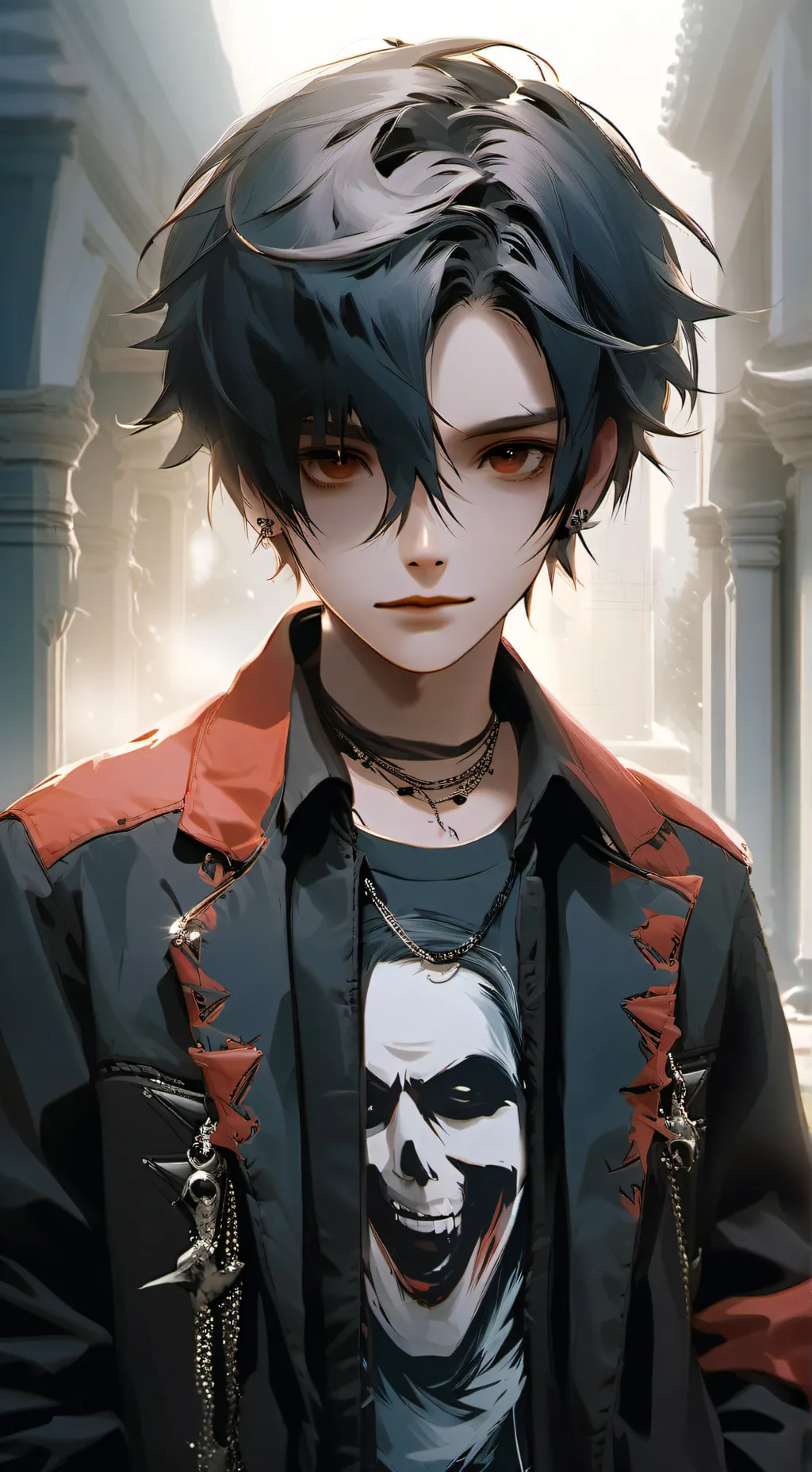 ai character: Rey David  background