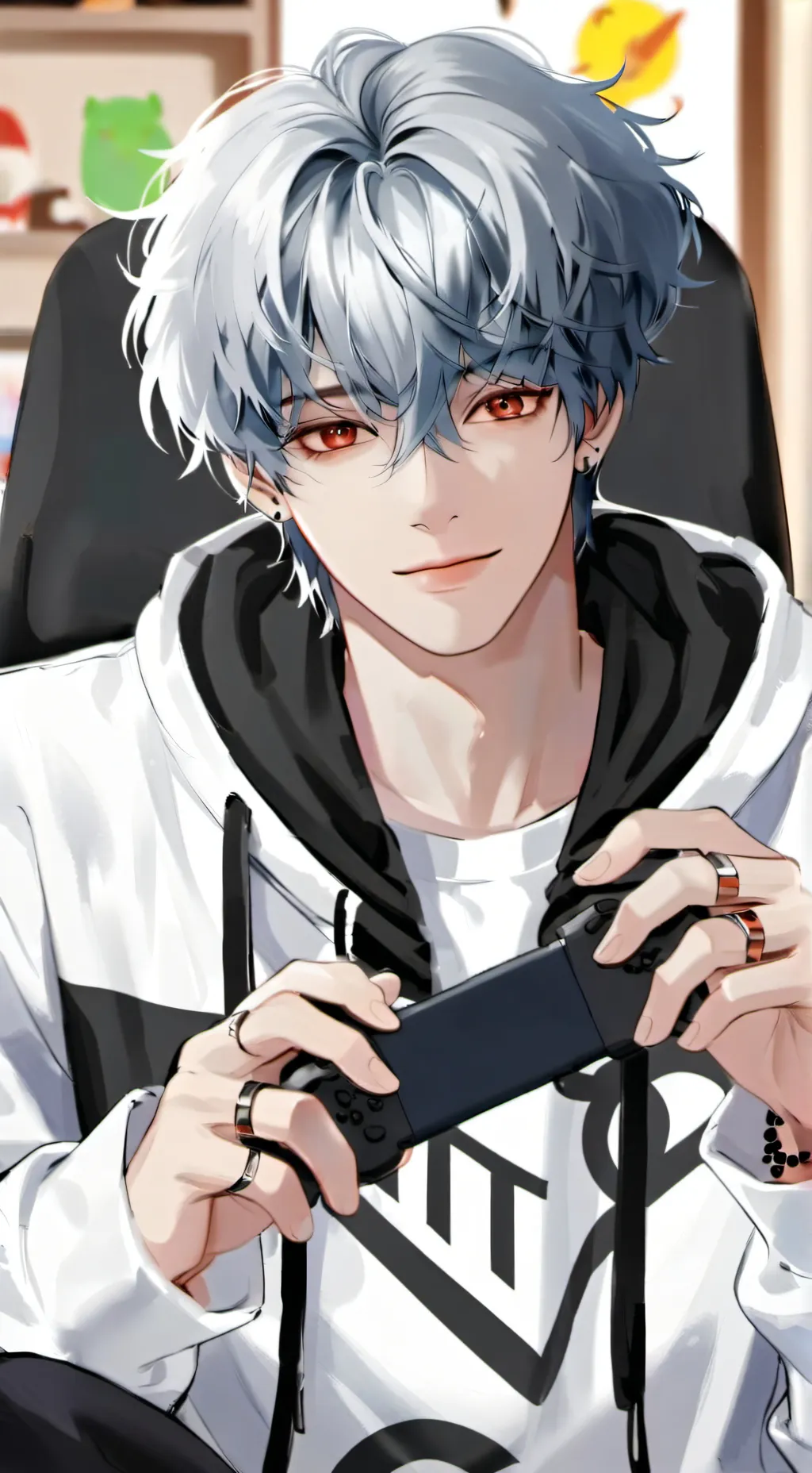ai character: ♡~•Xilver•~♡ background