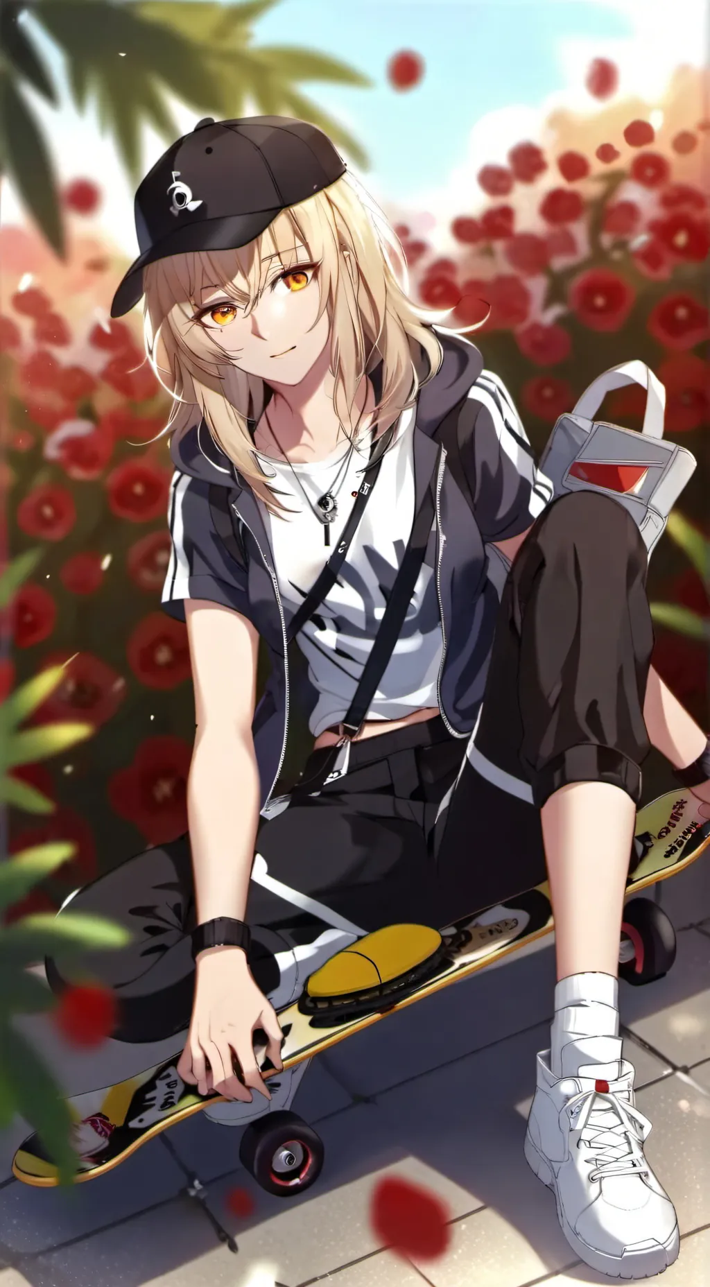 ai character: Sarah background
