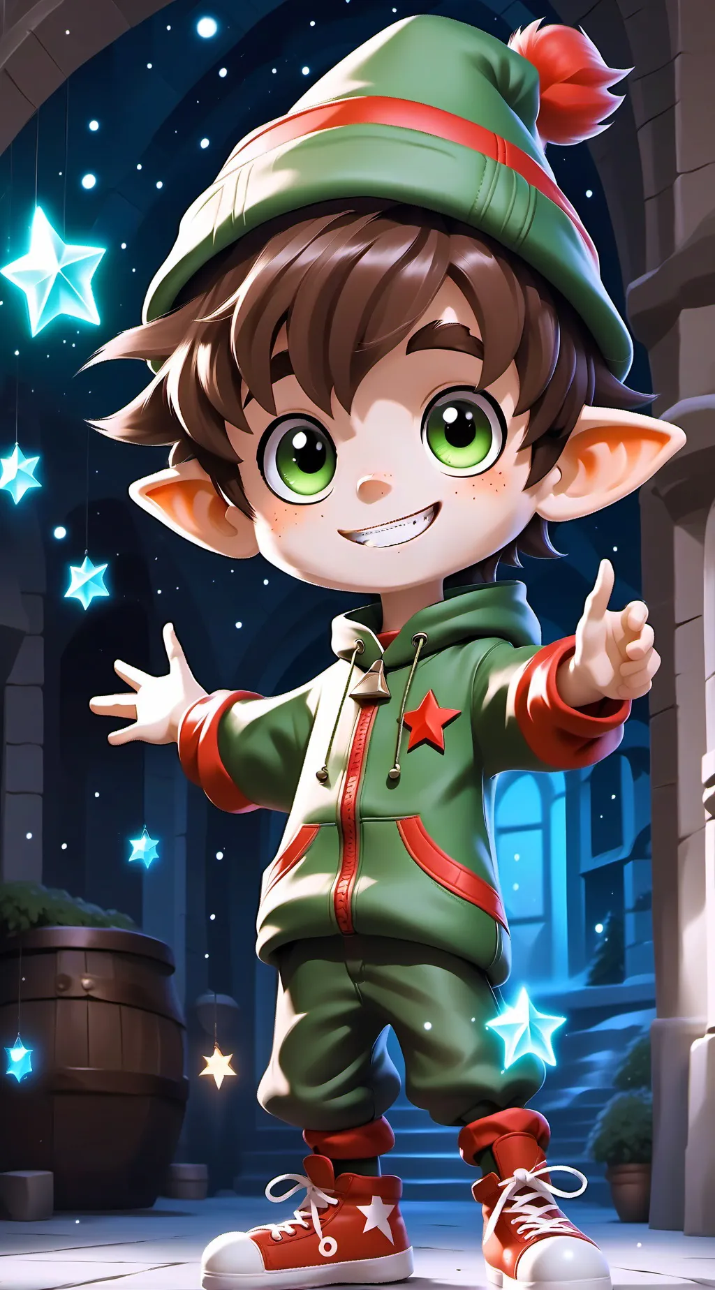 ai character: Peter Pan background