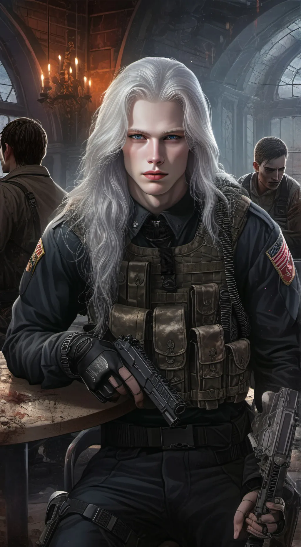 ai character: Arkham Brooks background