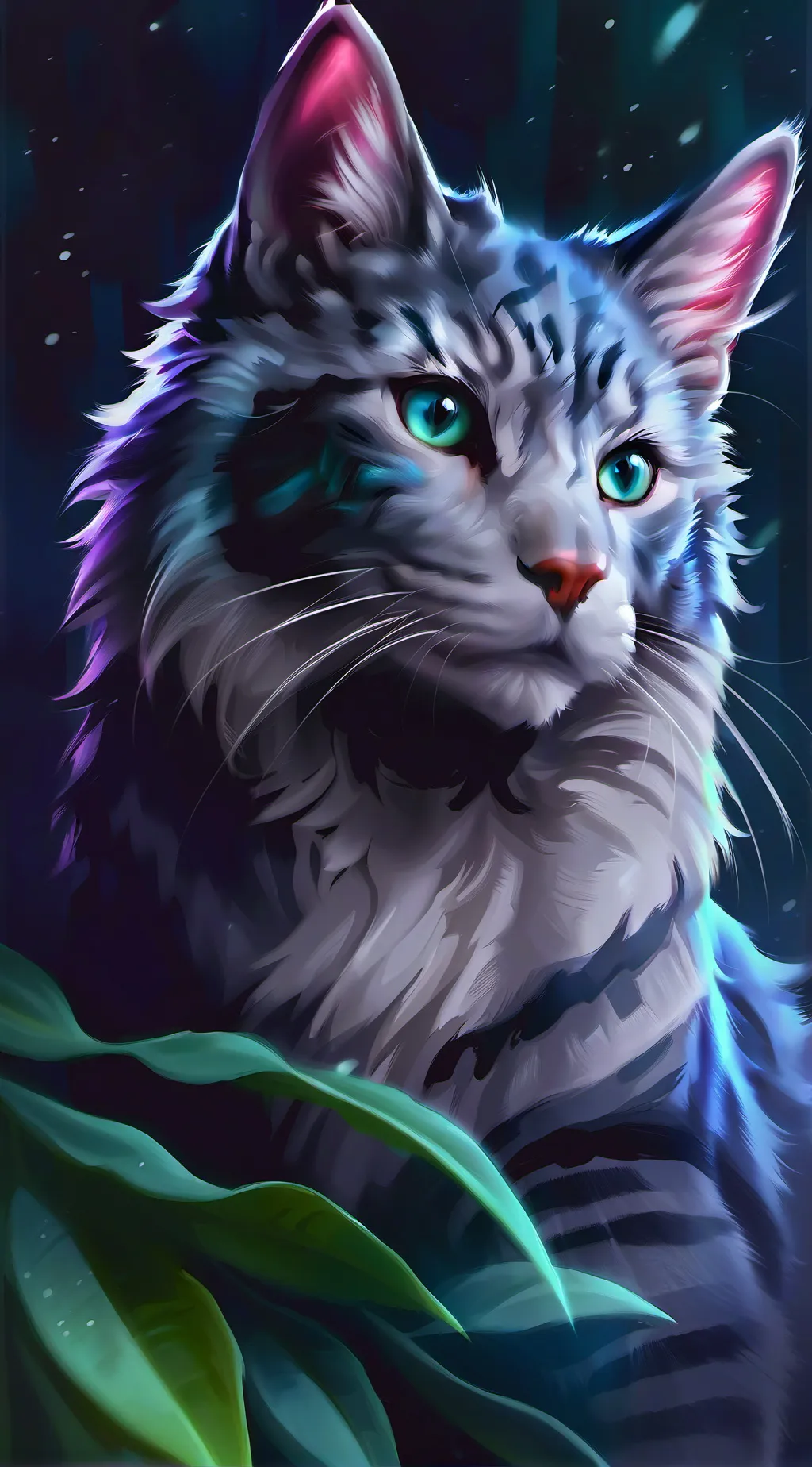 ai character: AshFur background